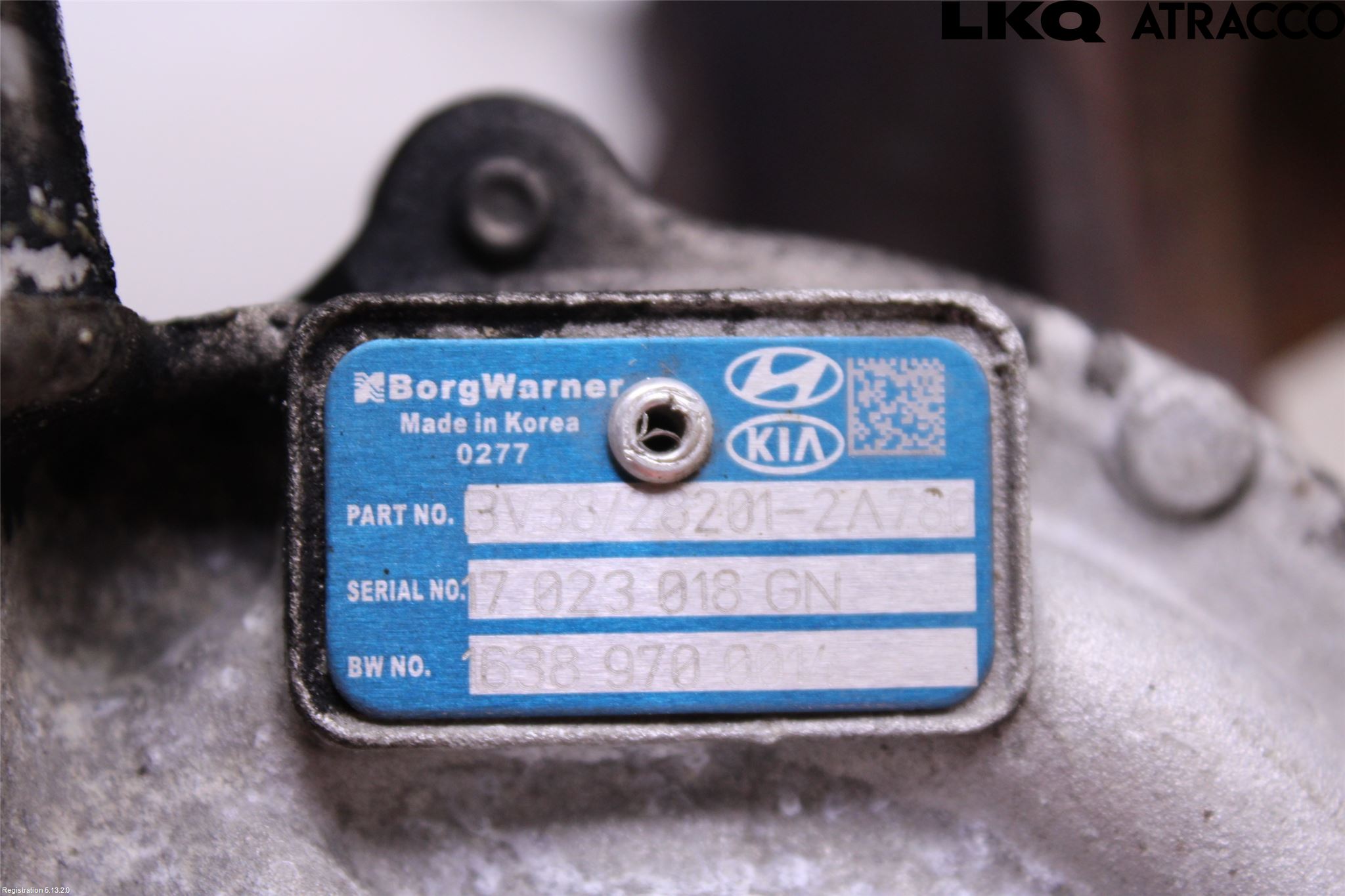 Kia CEED 12-18 Turboaggregat