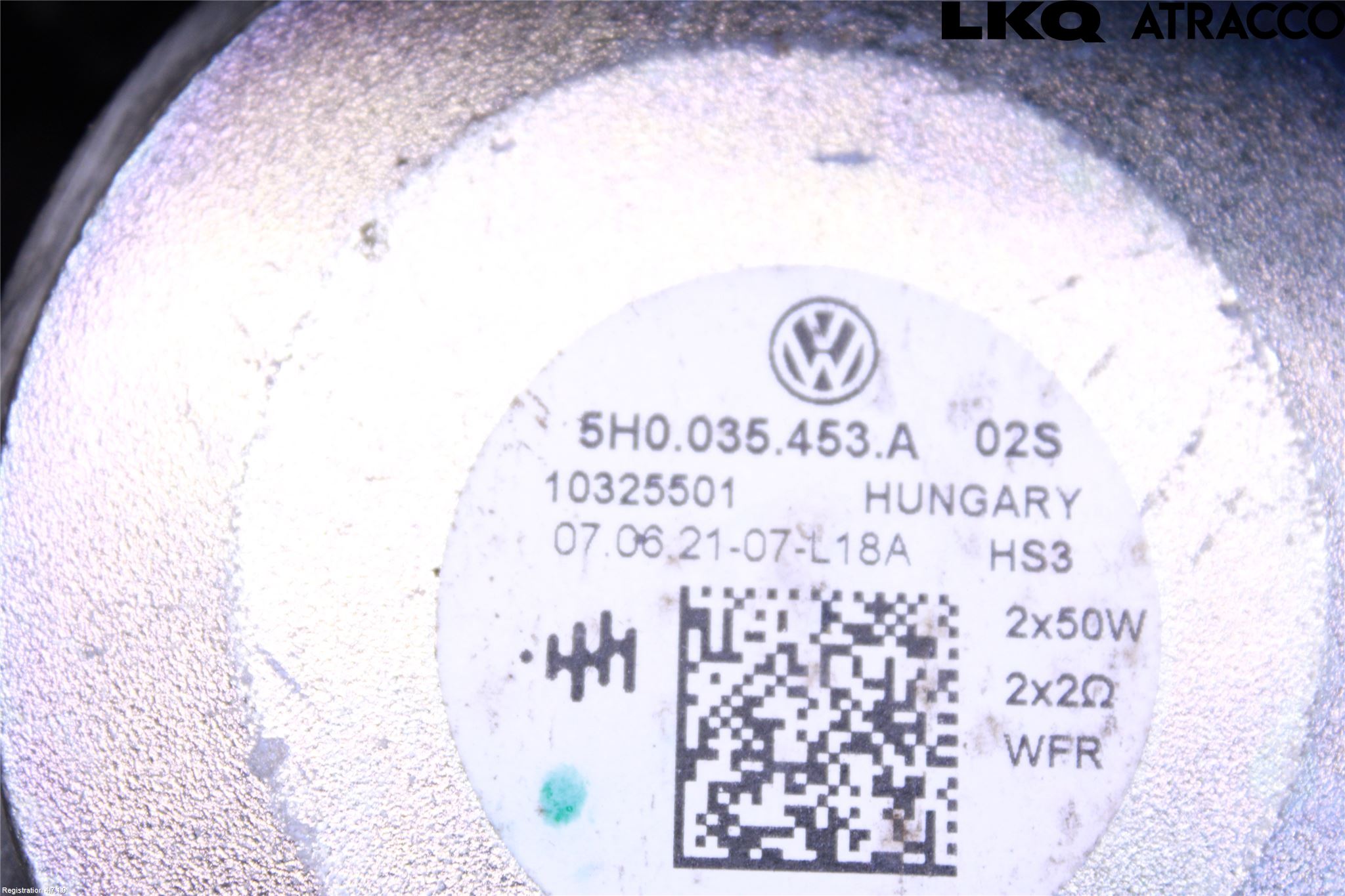 Volkswagen VW GOLF / E-GOLF VIII 20- Högtalare