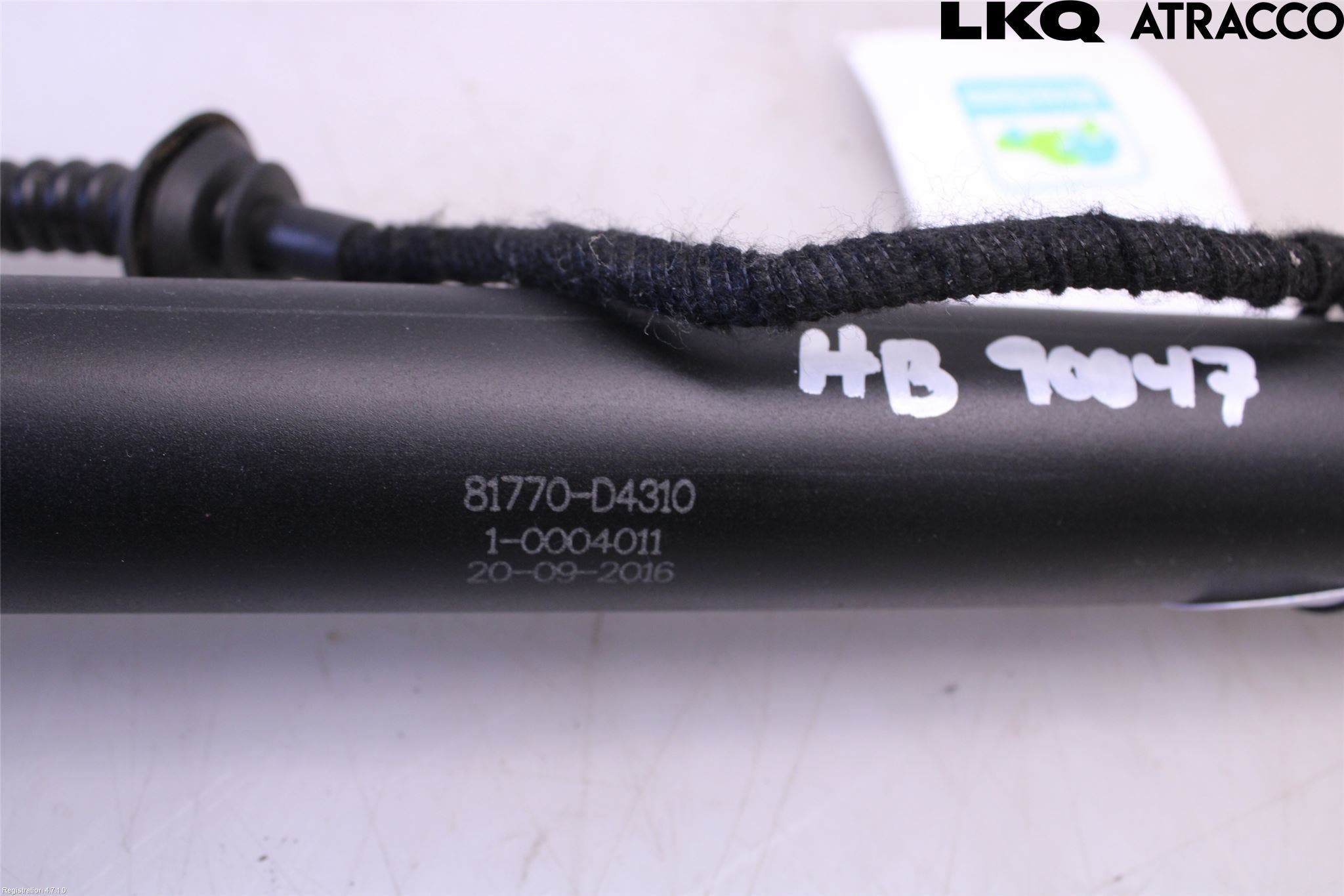 Kia OPTIMA 16-20 Gasfjäder Baklucka