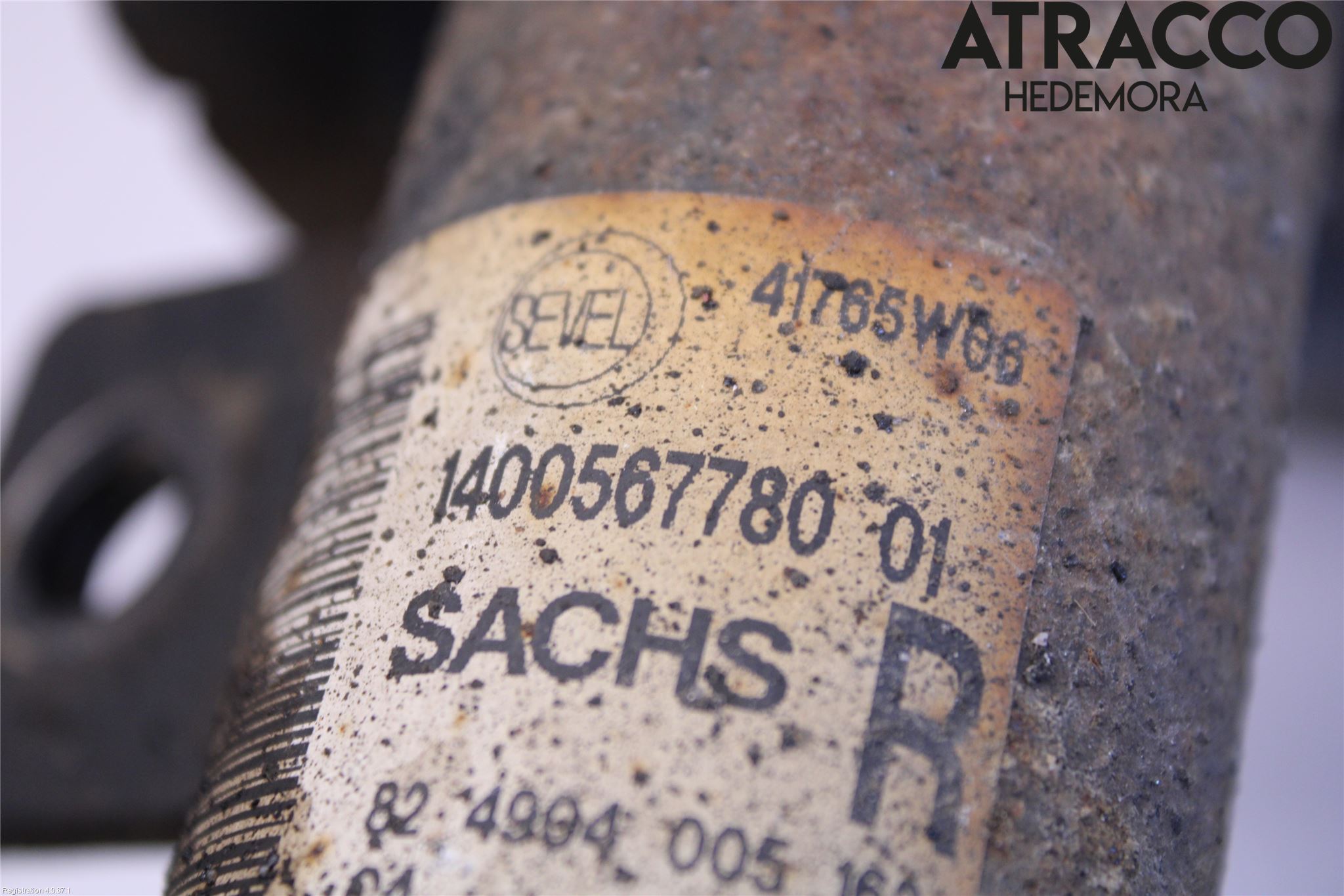 Citroen JUMPY 07-16 Fjäderben Fram Höger