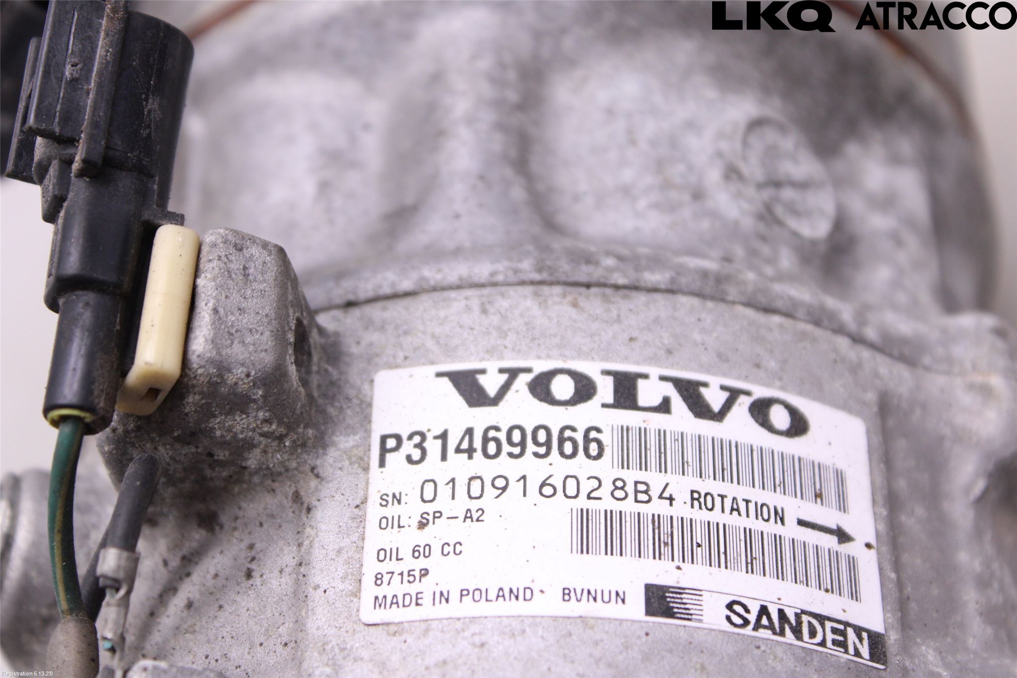 Volvo V90 17->> Ac Kompressor