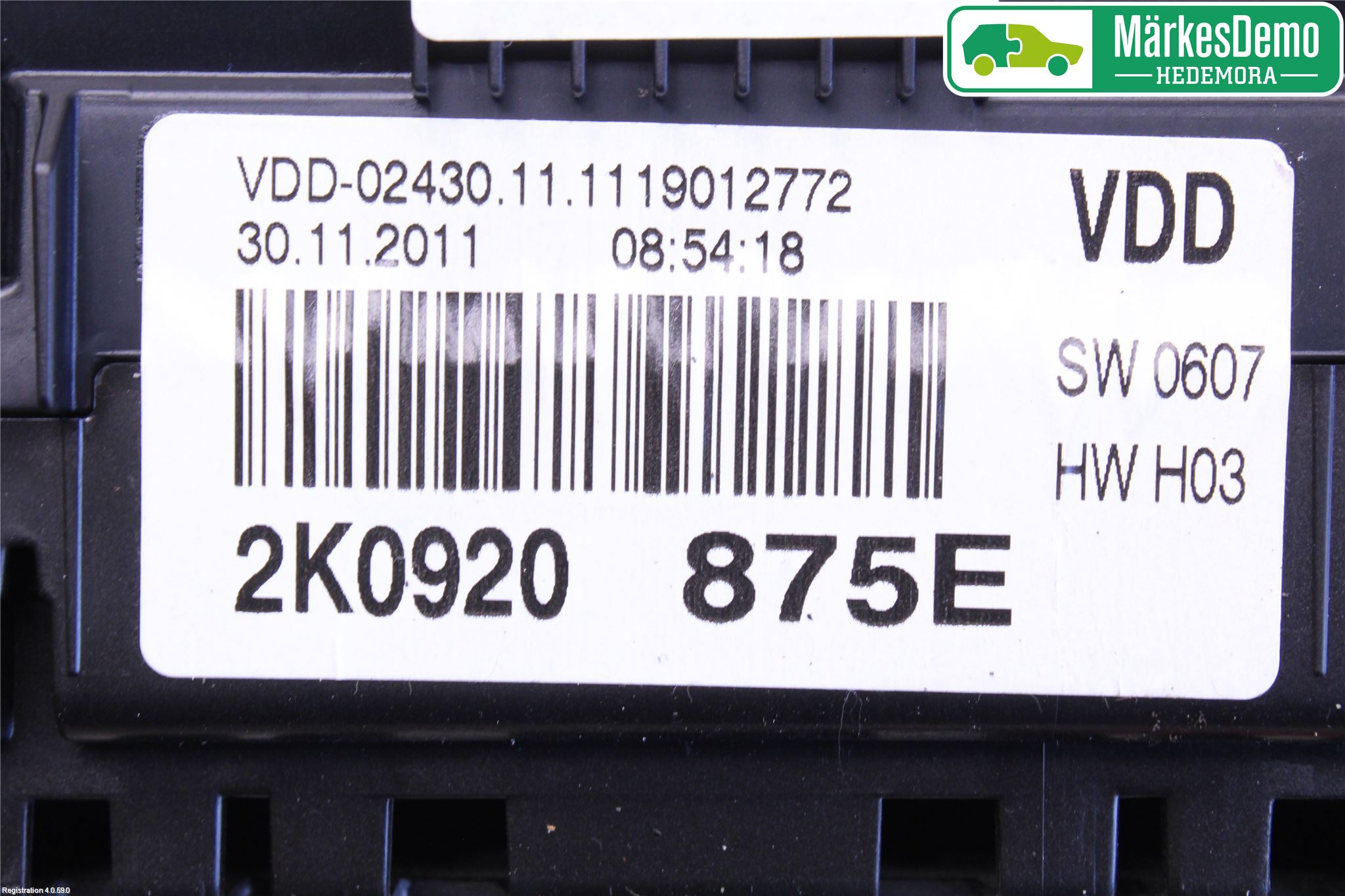 Volkswagen VW CADDY 11-15 Instrument Komb