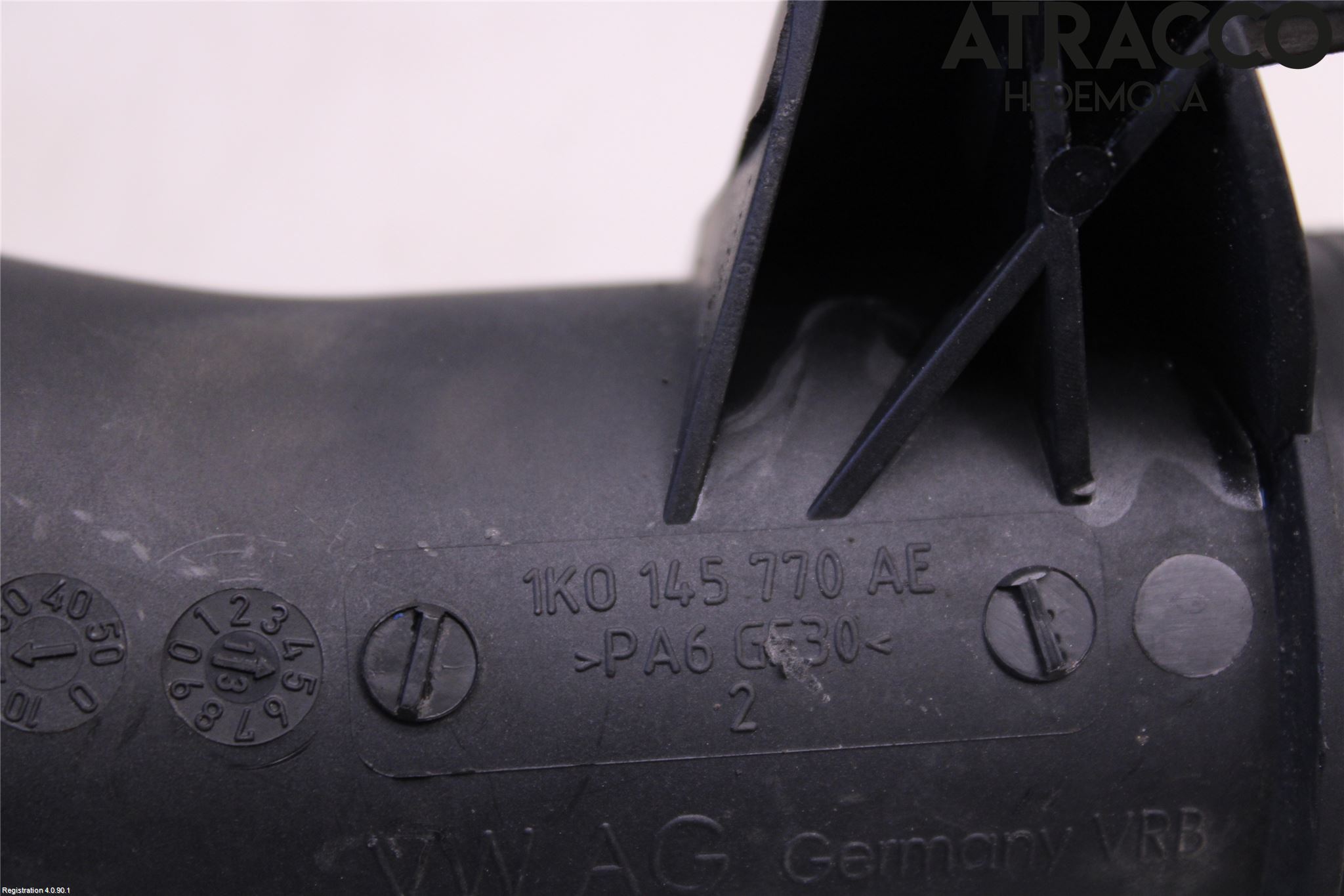 Volkswagen VW PASSAT 11-14 Laddluft-Intercoolerrör