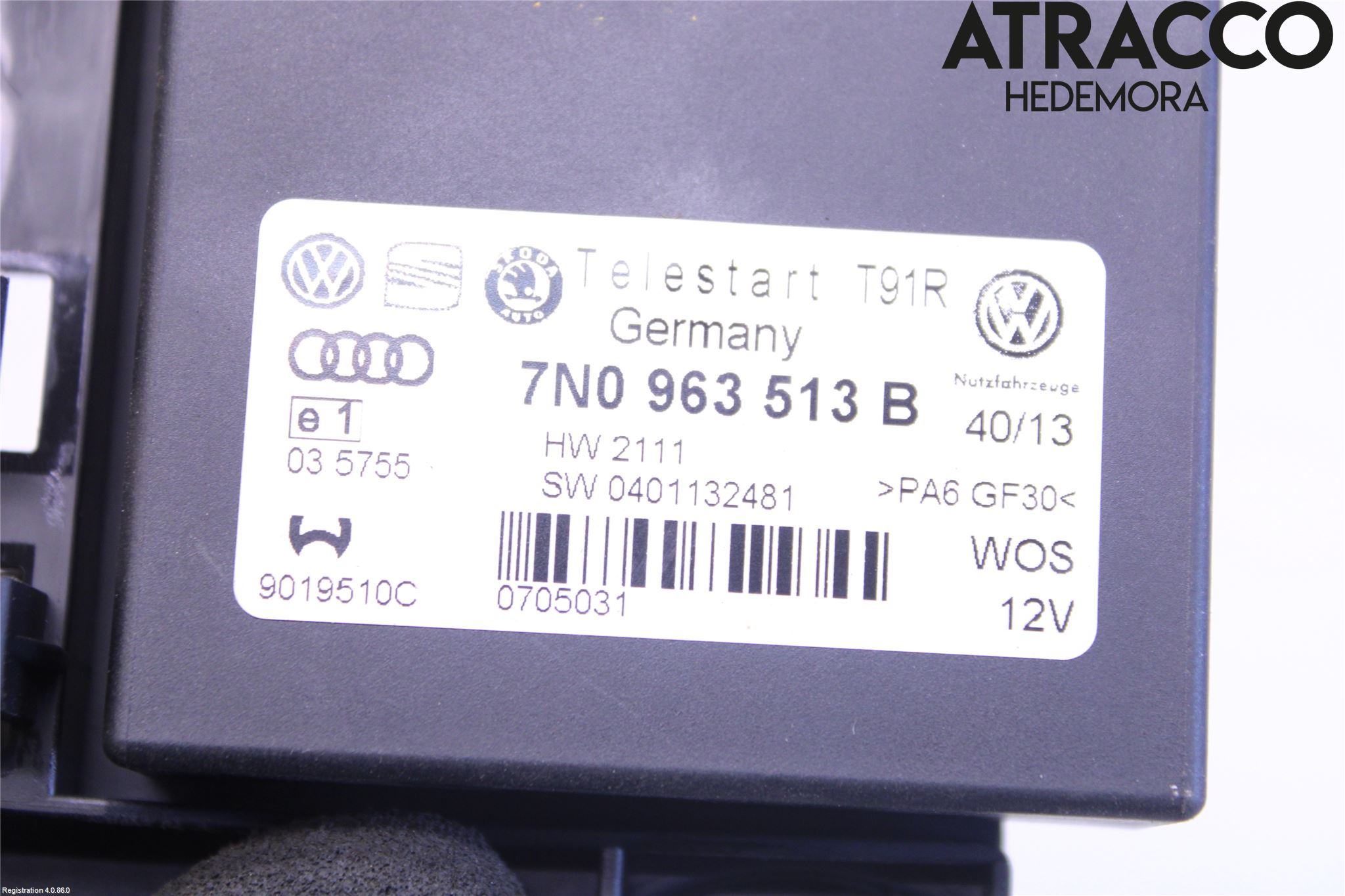 Seat ALHAMBRA 11- Styrenhet Bensin-Dieselvärmare