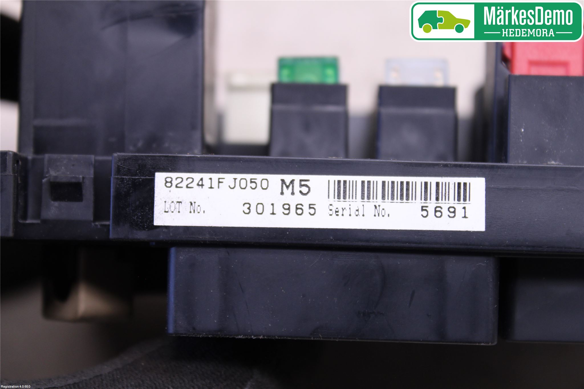 Subaru IMPREZA IV 13-17 Säkringsdosa-Elcentral