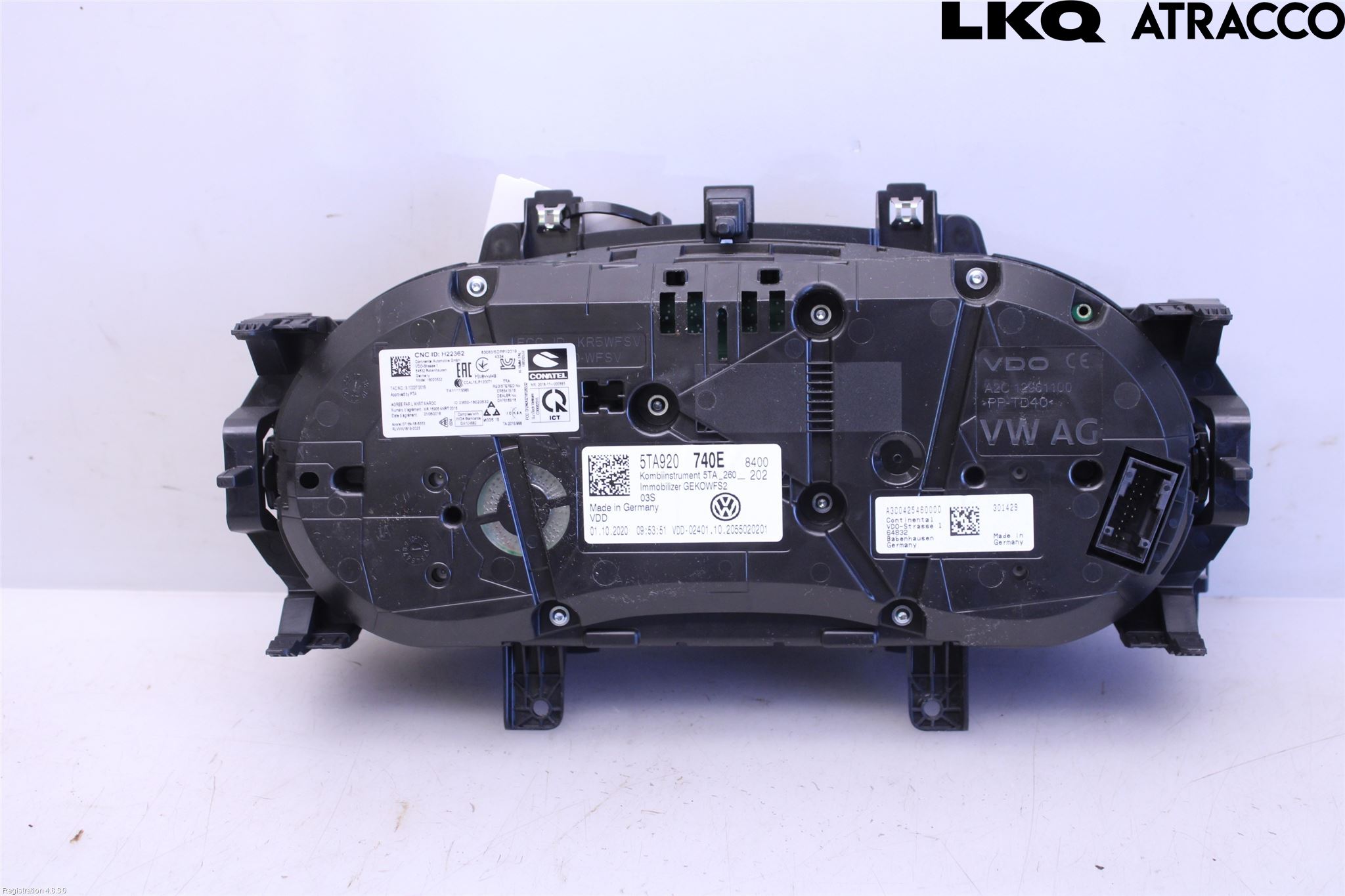 Volkswagen VW TOURAN 16- Instrument Komb