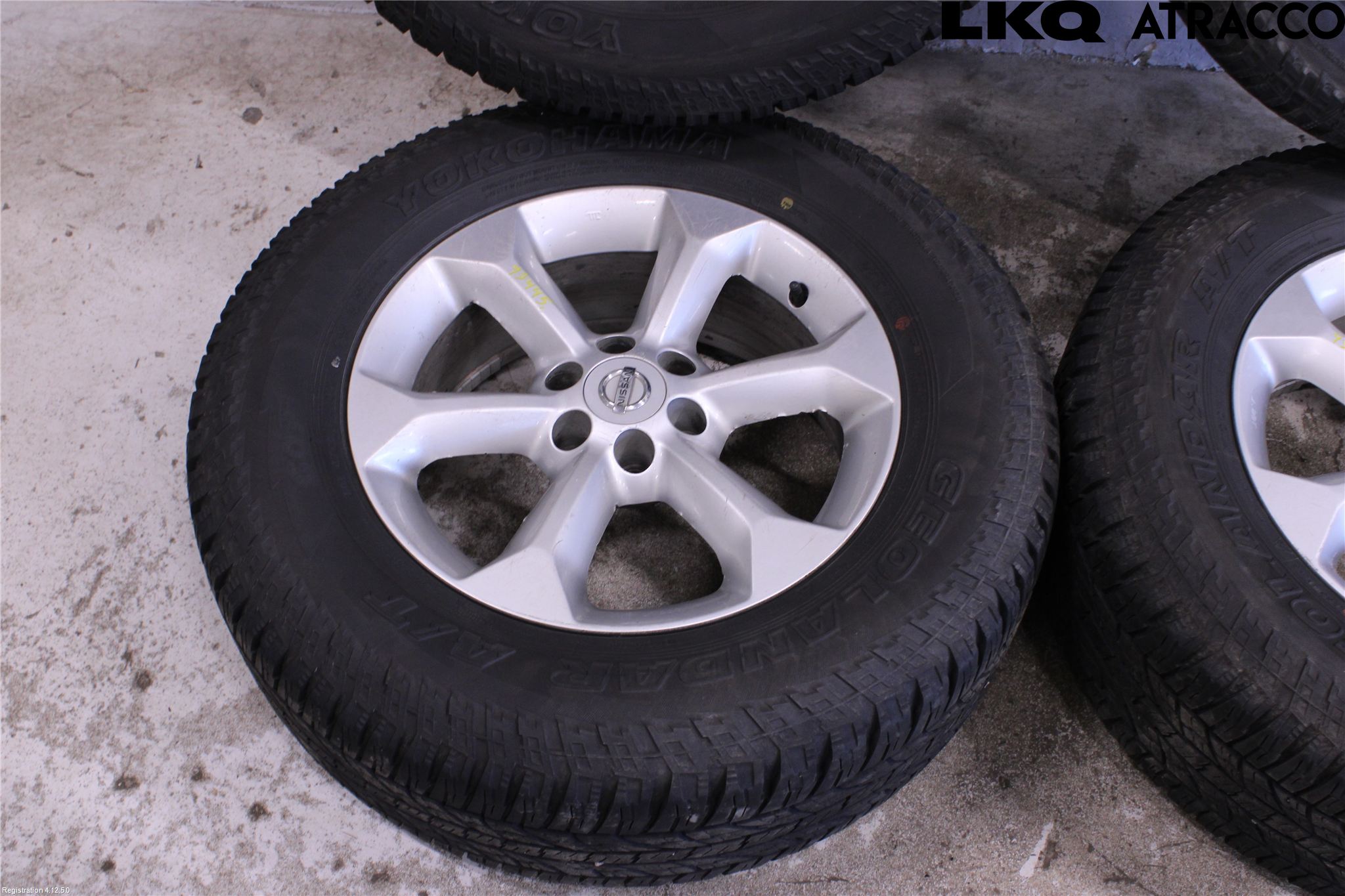 Nissan NAVARA 05-16 Vinterdäck Alumfälg 4St