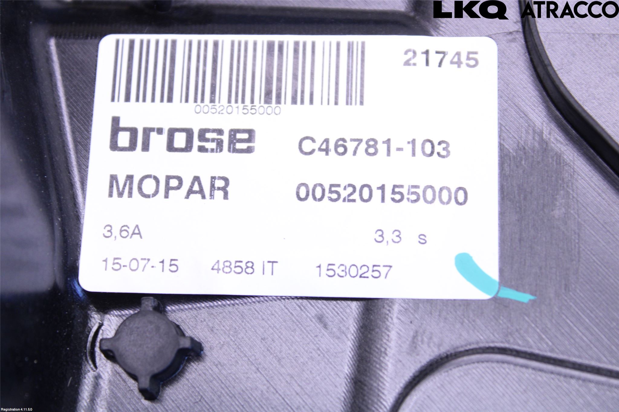 Jeep RENEGADE Fönsterhiss El Kompl