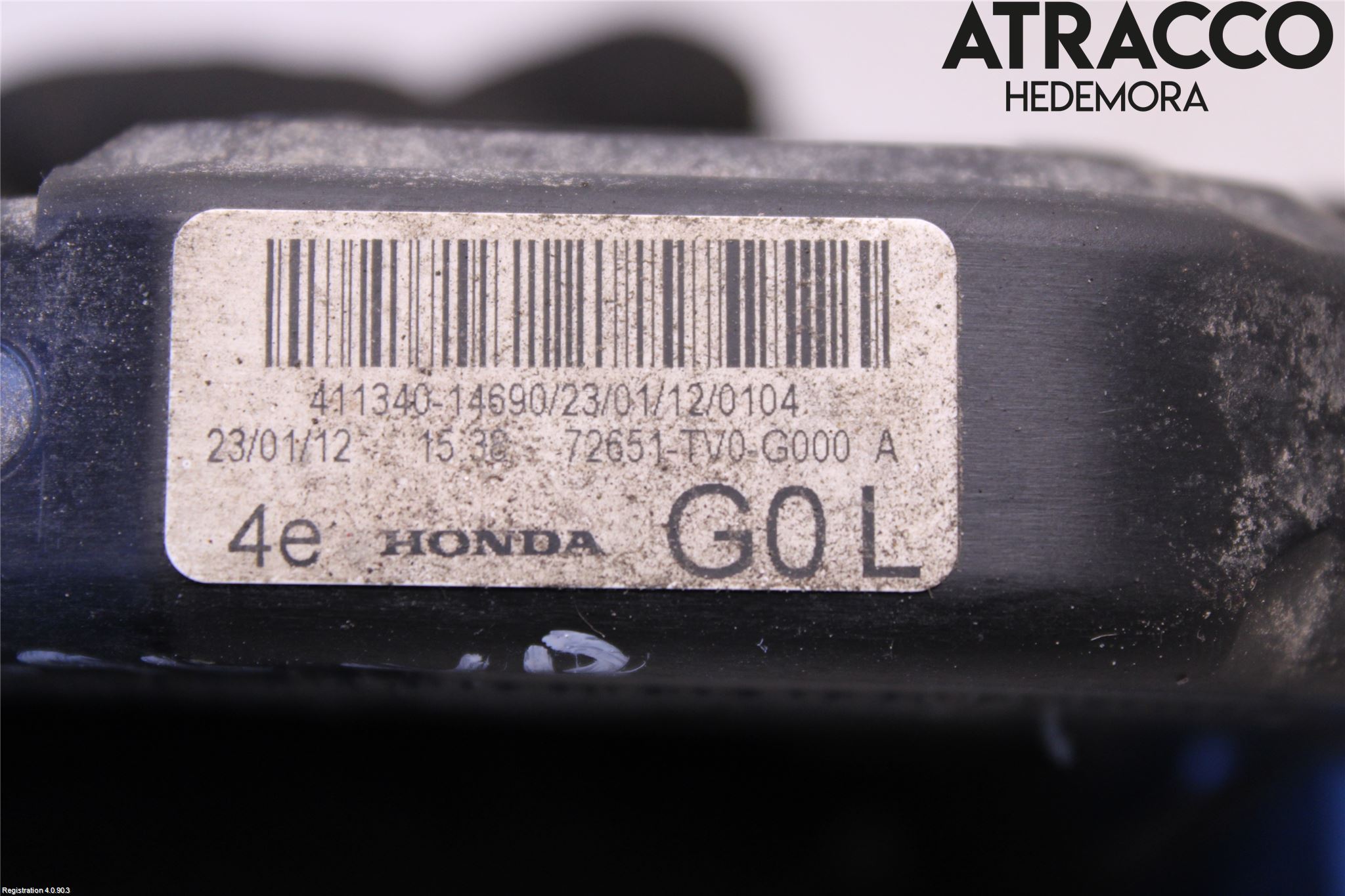 Honda CIVIC 12-16 Låskista-Dörrlås