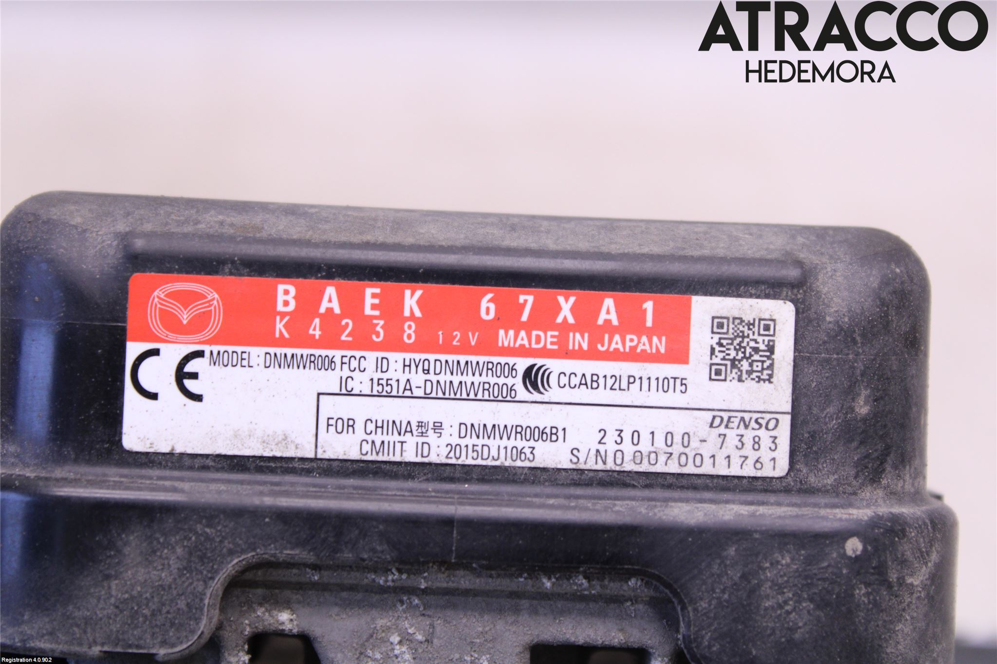 Mazda 6 13- Sensor Aktivt Kollisionsskydd