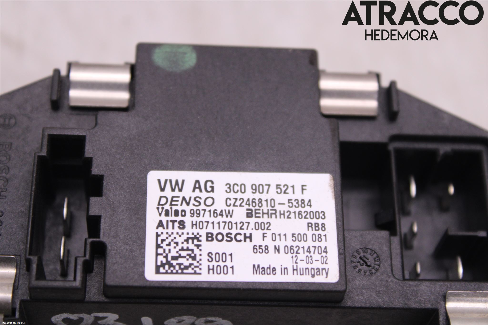 Volkswagen VW SCIROCCO 09-17 Värmefläktsmotstånd