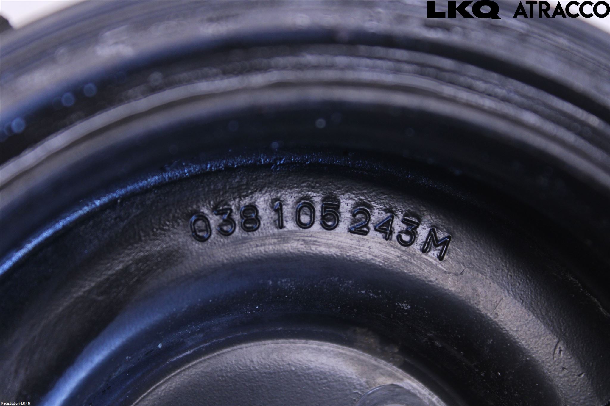 Volkswagen VW GOLF VI 09-13 Remskiva