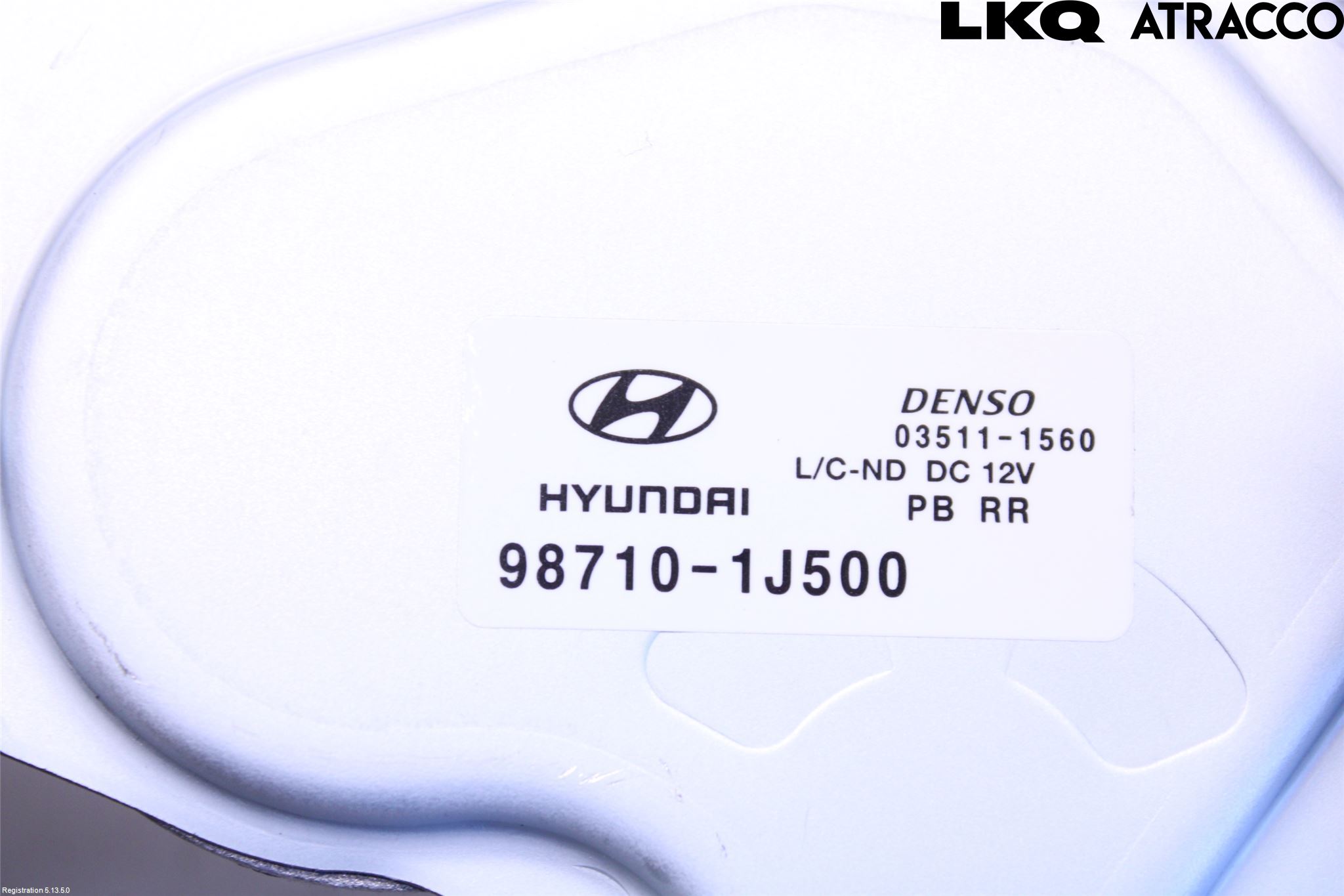 Hyundai i20 PB 09-14 Torkarmotor Baklucka