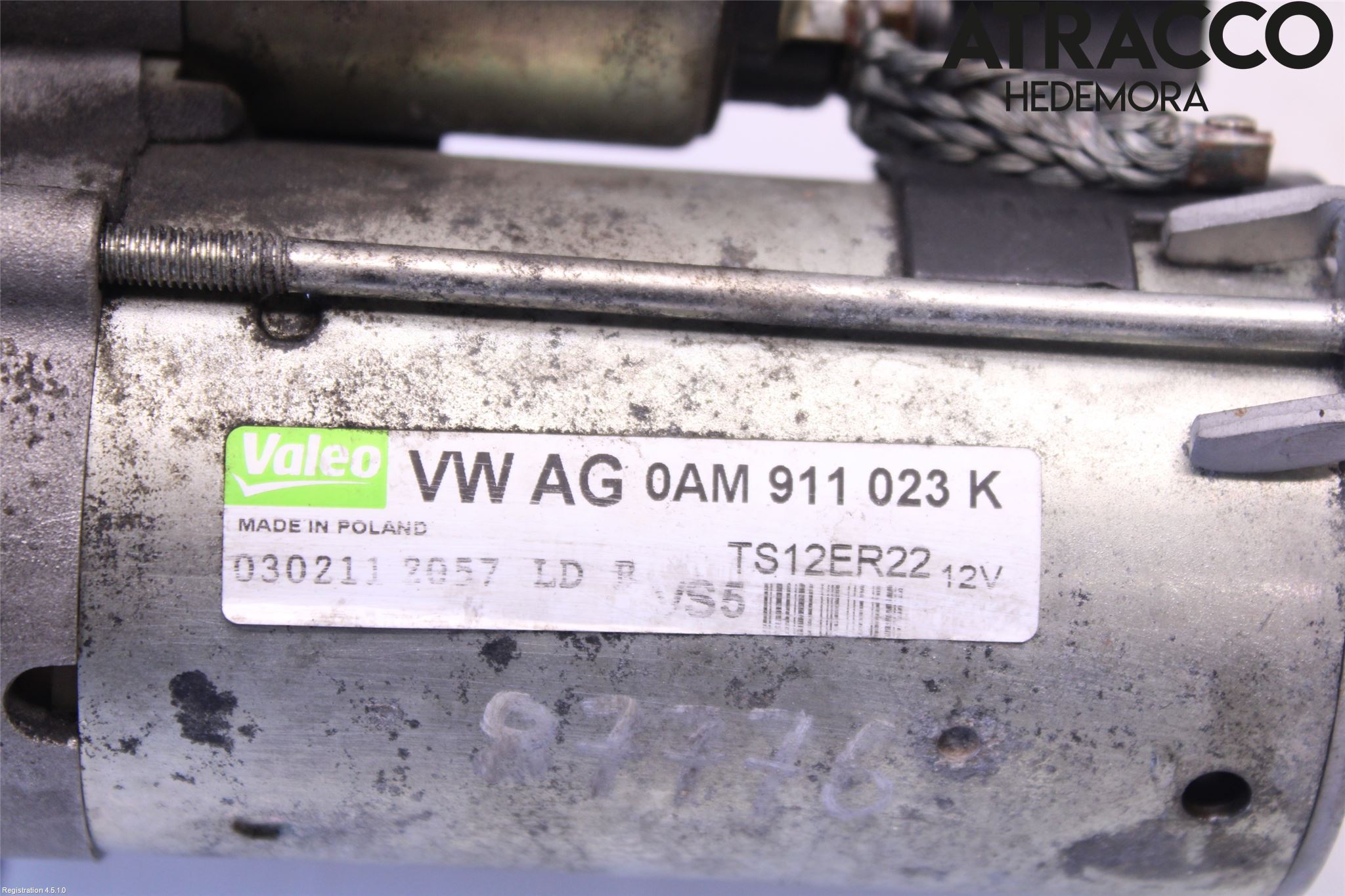 Skoda FABIA 07-14 Startmotor