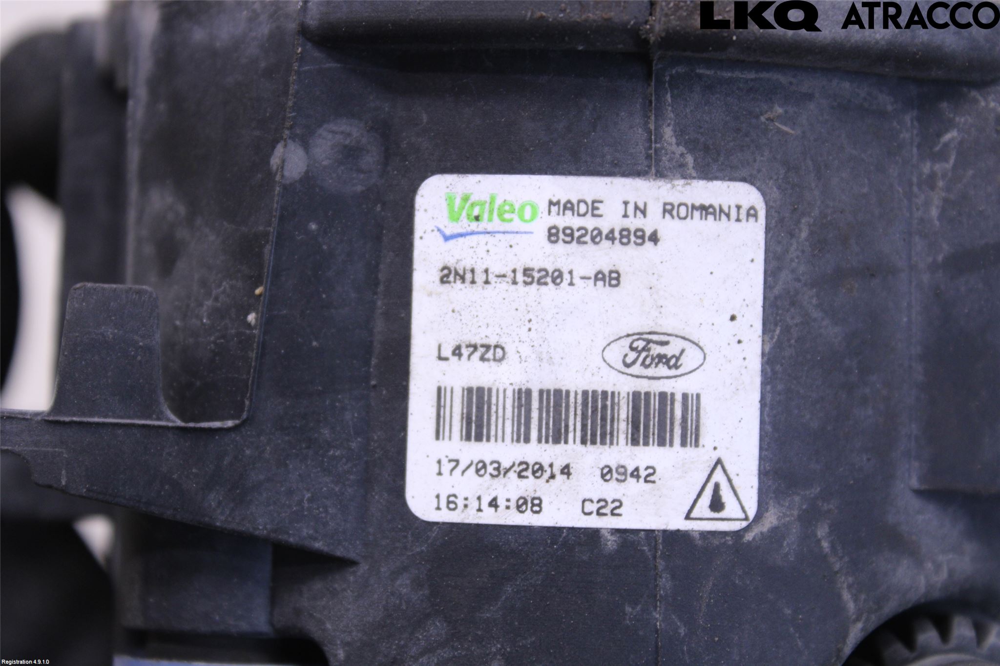 Ford TRANSIT/TOURNEO CUSTOM 13-24 Dimljus-Varselljus Fram