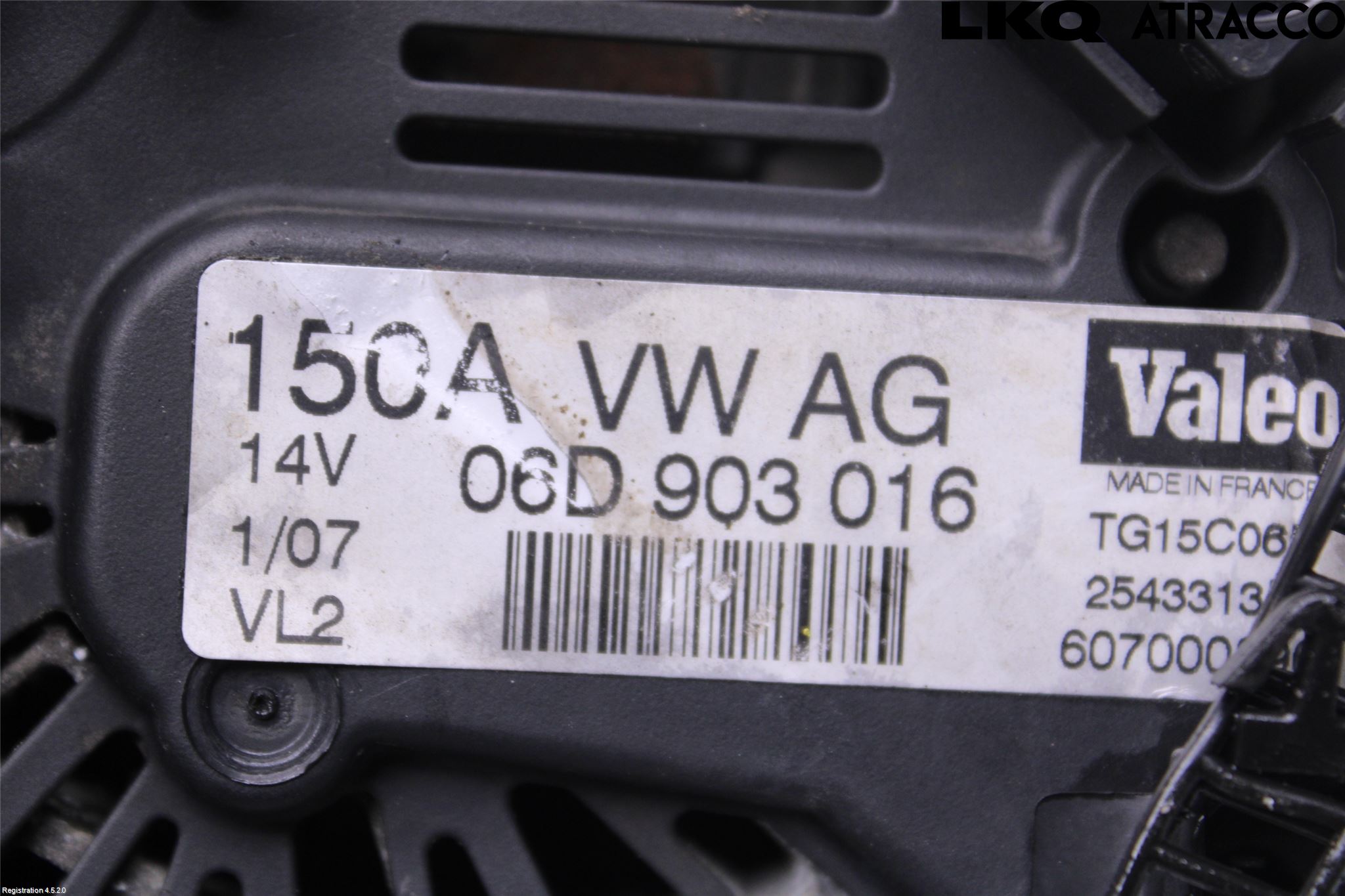 Audi A4/S4 05-07 Generator