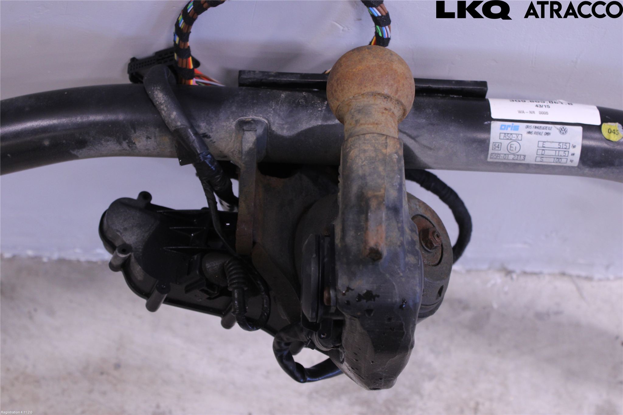 Volkswagen VW PASSAT 15-19 Dragkrok