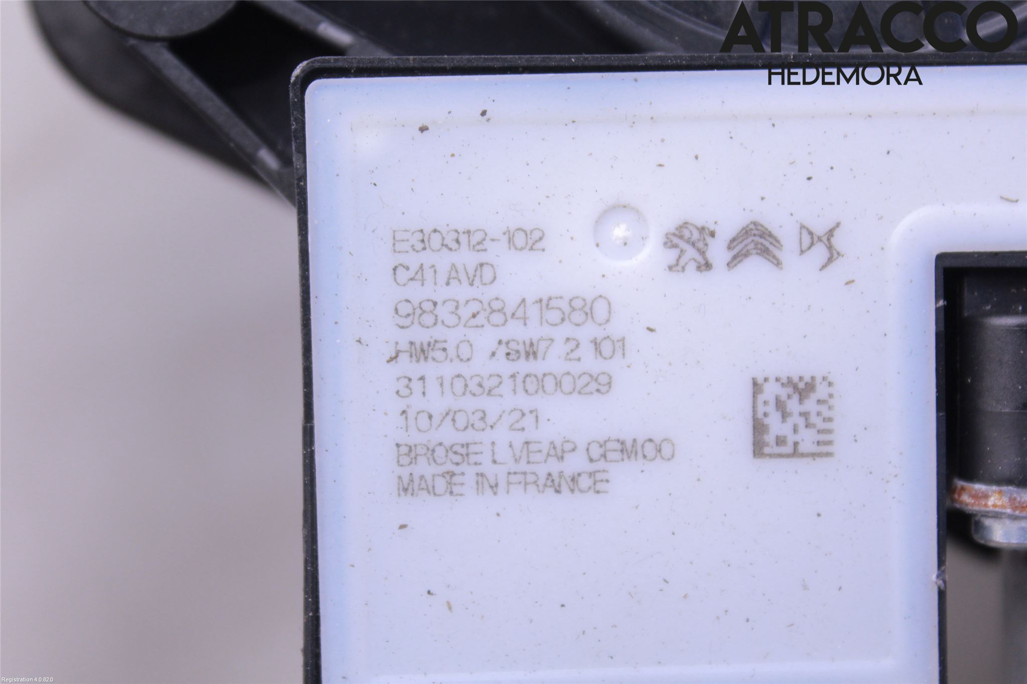 Citroen C4/E-C4 C4X/E-C4X III 21- Fönsterhiss El Kompl
