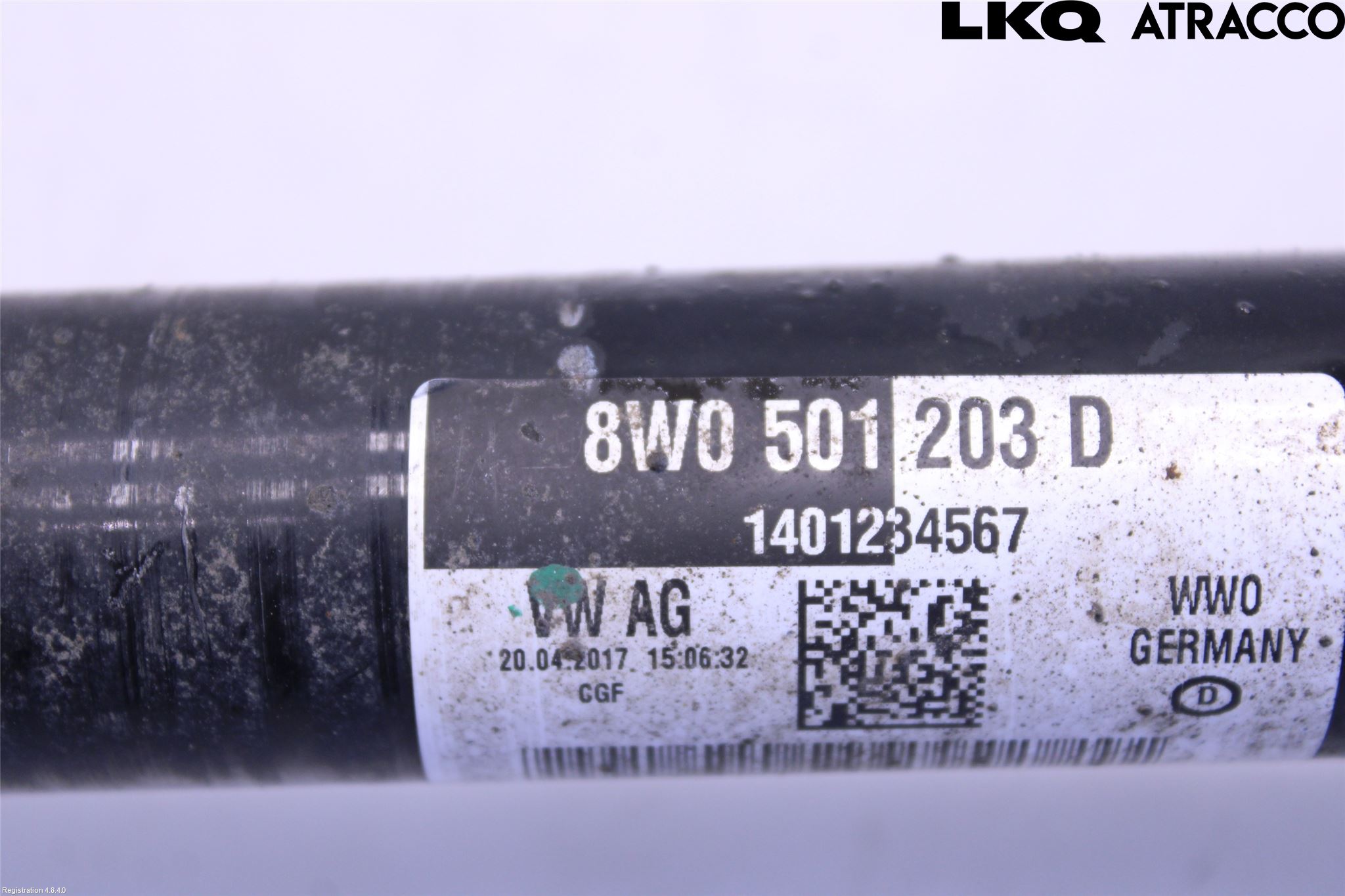 Audi A5 17- Drivaxel Bak Vänster