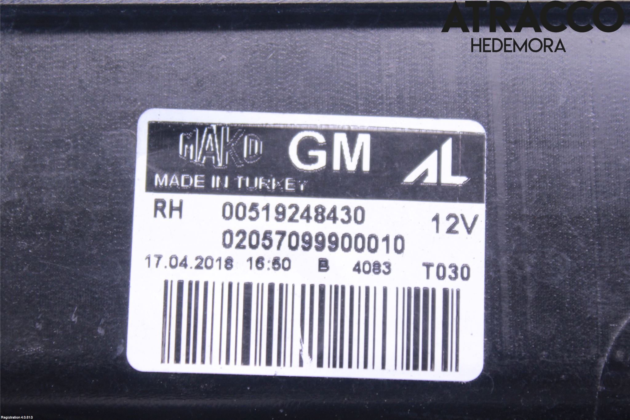 Opel COMBO D 12-18 Bakljus Höger