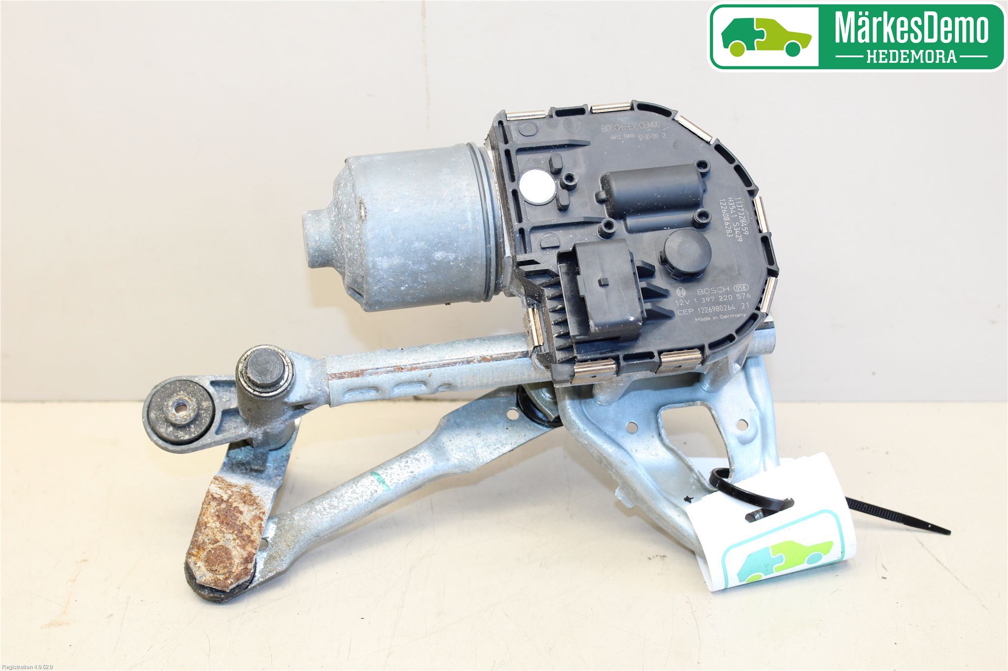 Peugeot 3008 09-16 Torkarmotor Vindruta