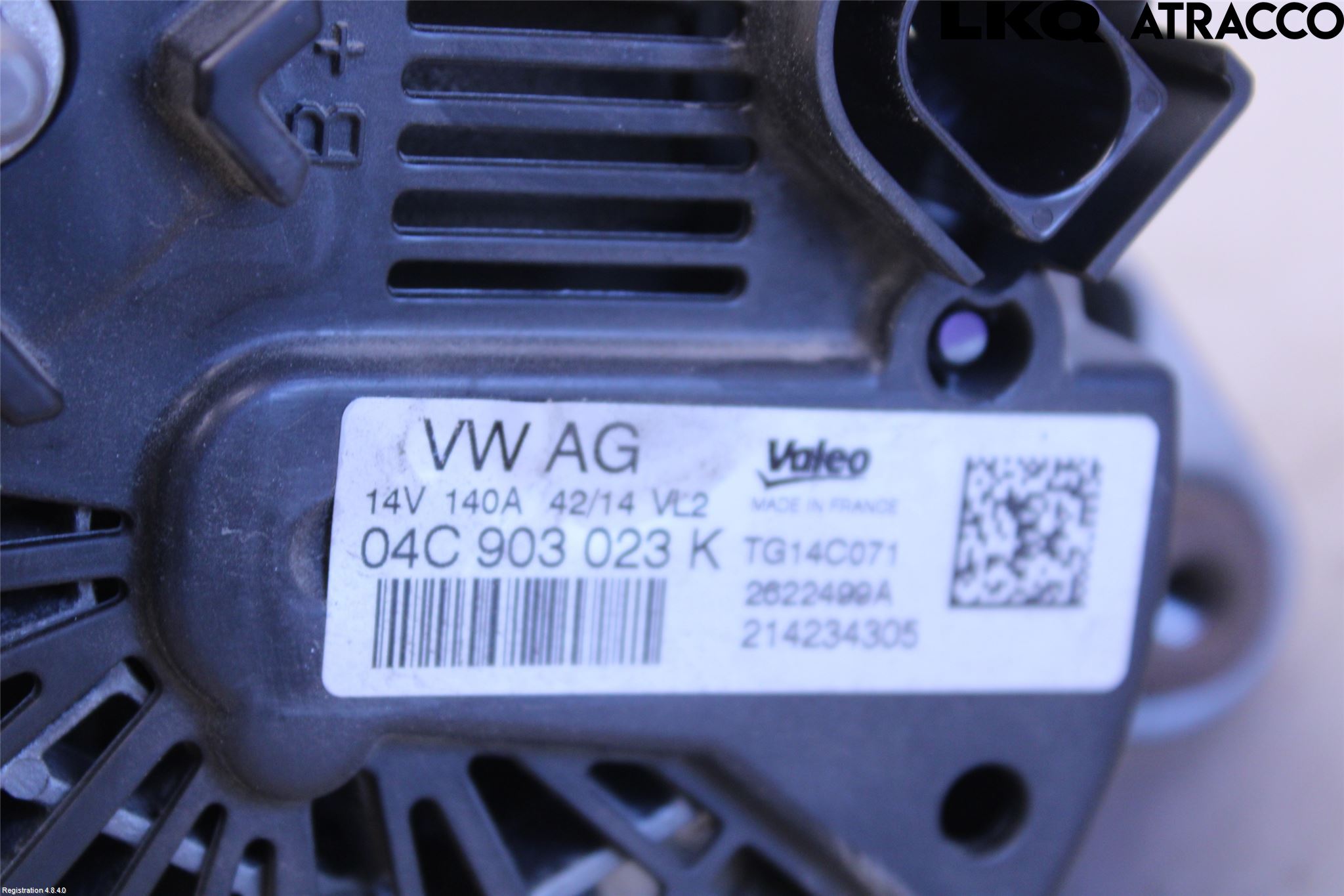 Volkswagen VW GOLF SPORTSVAN 15-20 Generator