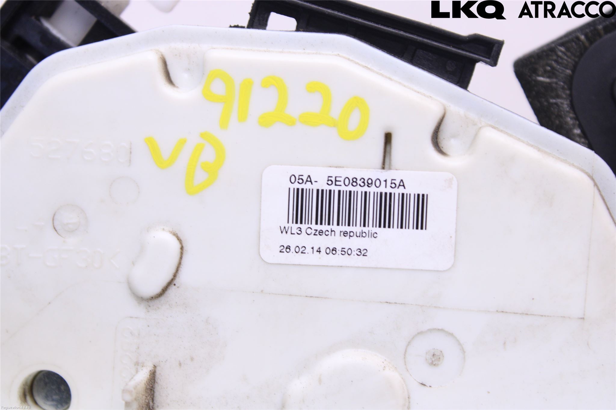 Skoda YETI Låskista-Dörrlås