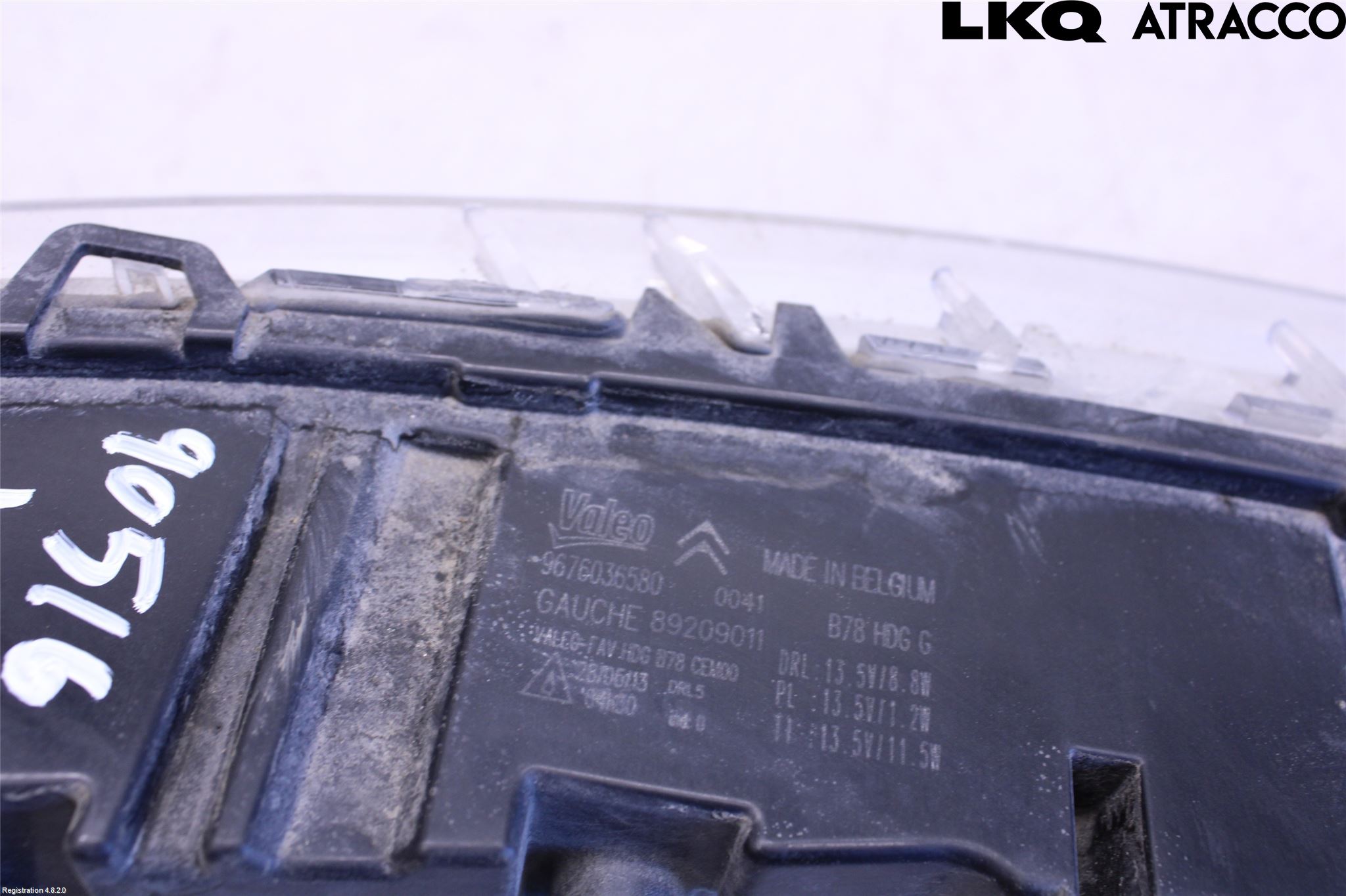 Citroen C4 PICASSO 14-18 Positionsljus Fram Vä