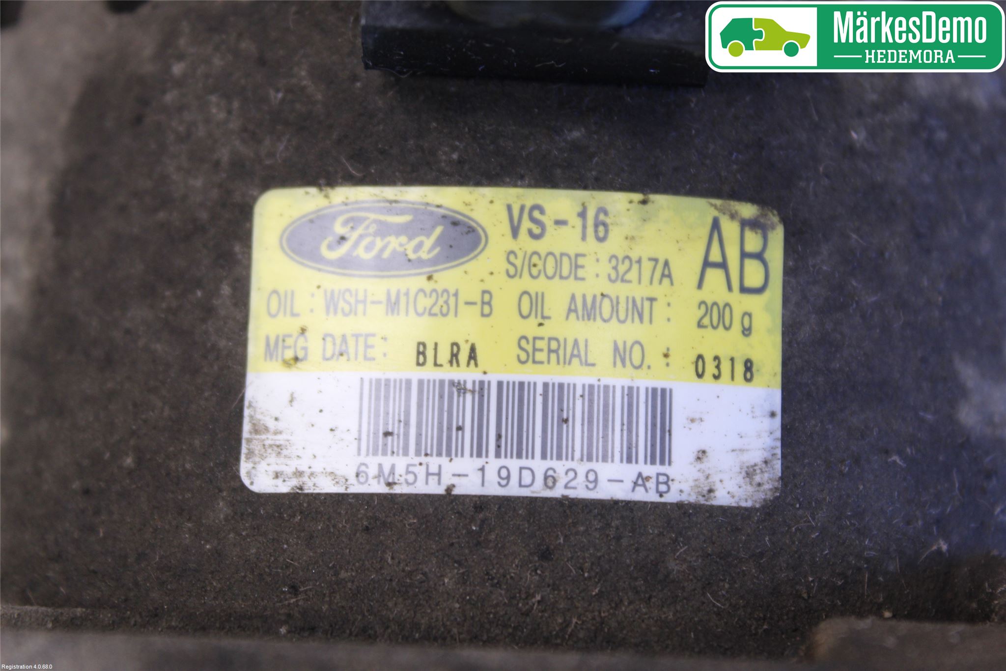 Ford FOCUS     04-07 Ac Kompressor