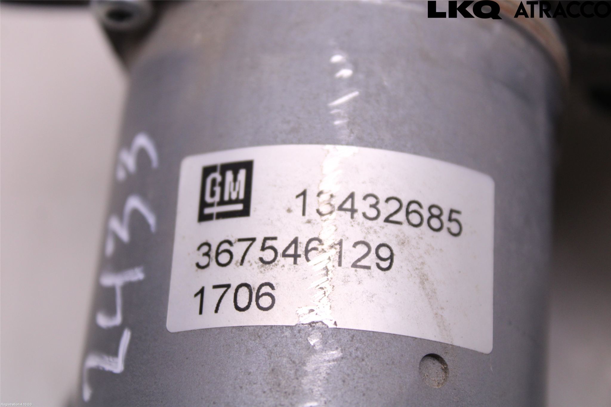 Opel CORSA E 15-19 Torkarmotor Vindruta