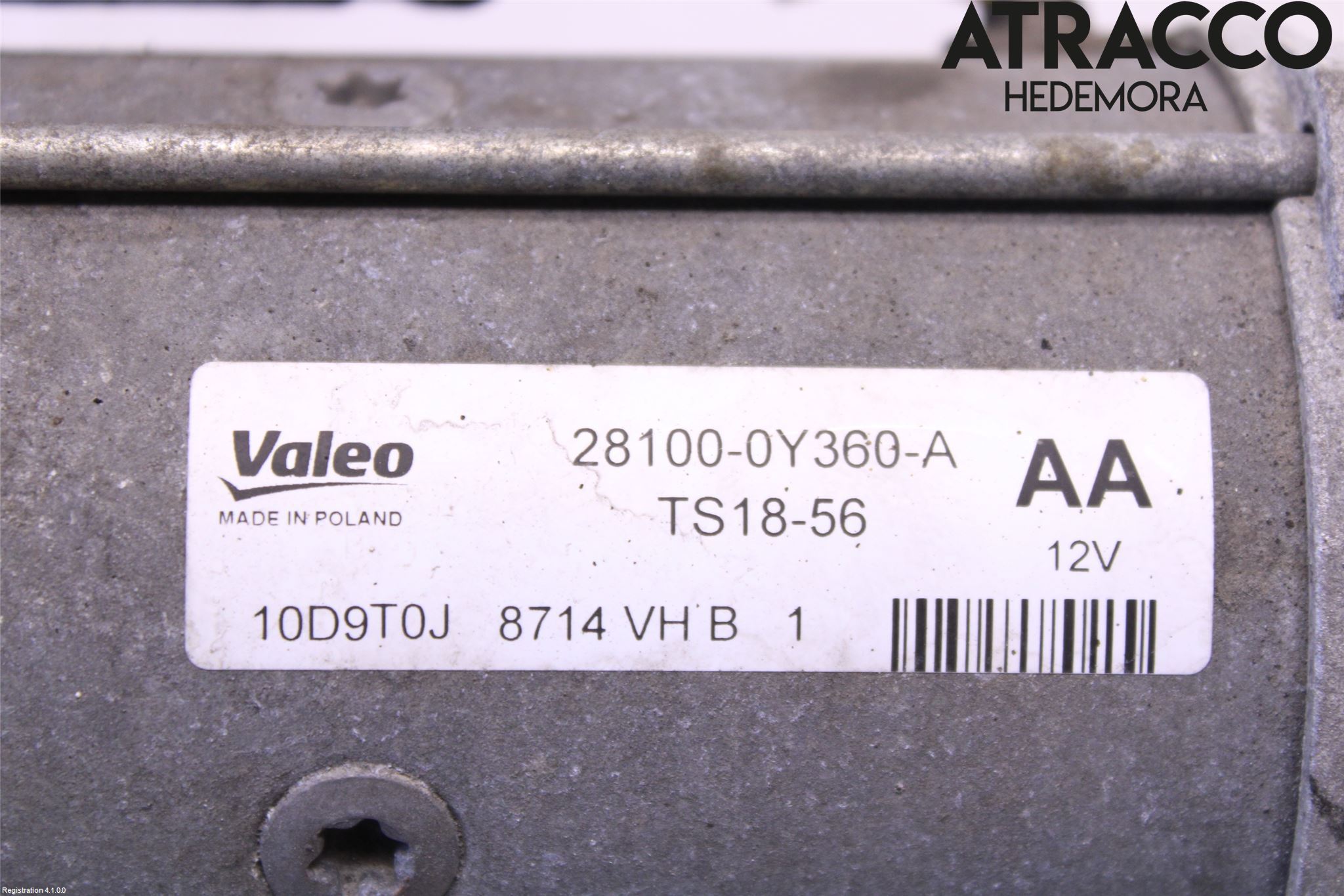 Toyota C-HR 16-23 Startmotor