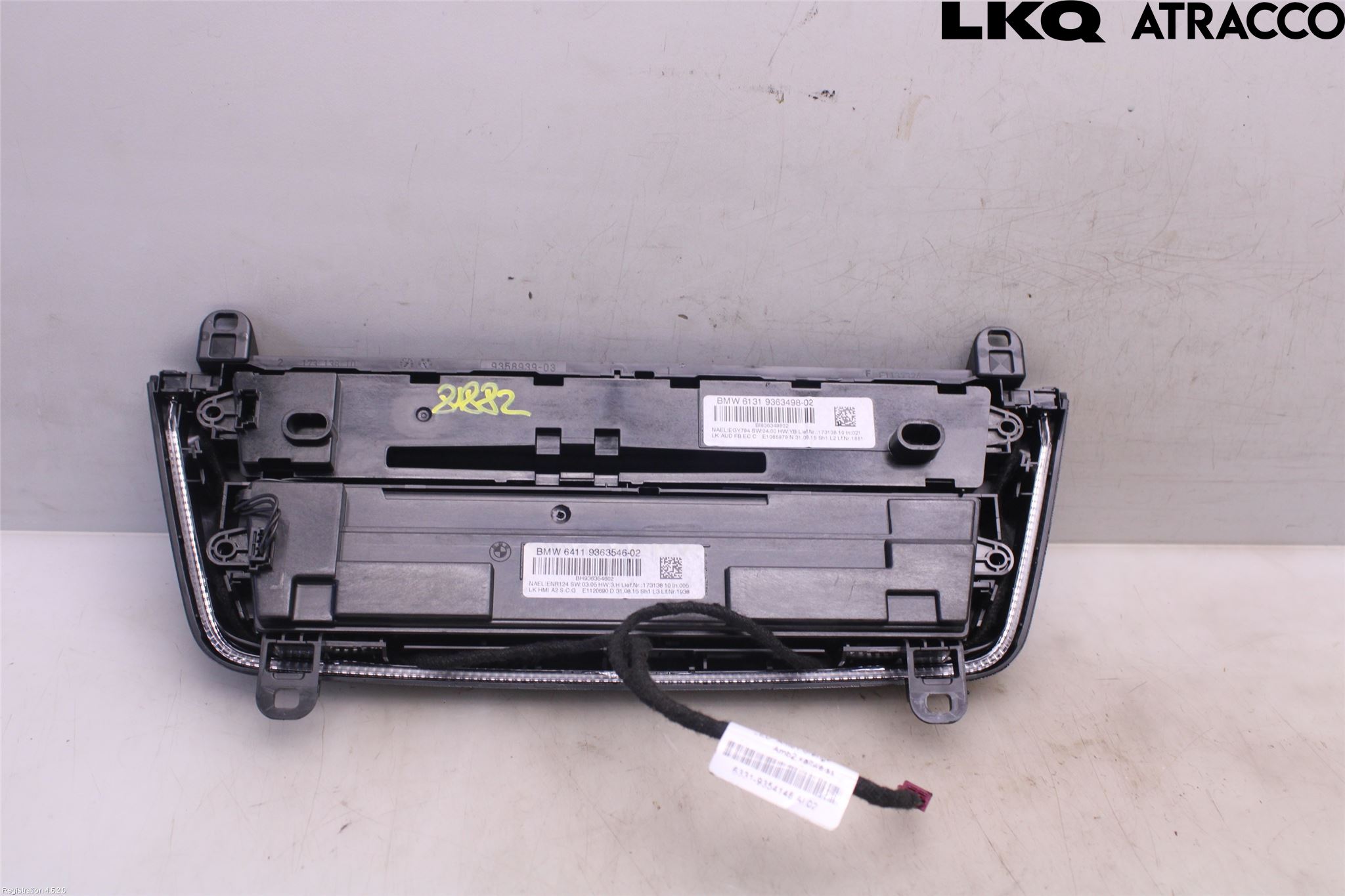 BMW 3 F30/F31/F80 12-19 Ac Styrenhet Ac Manöveren