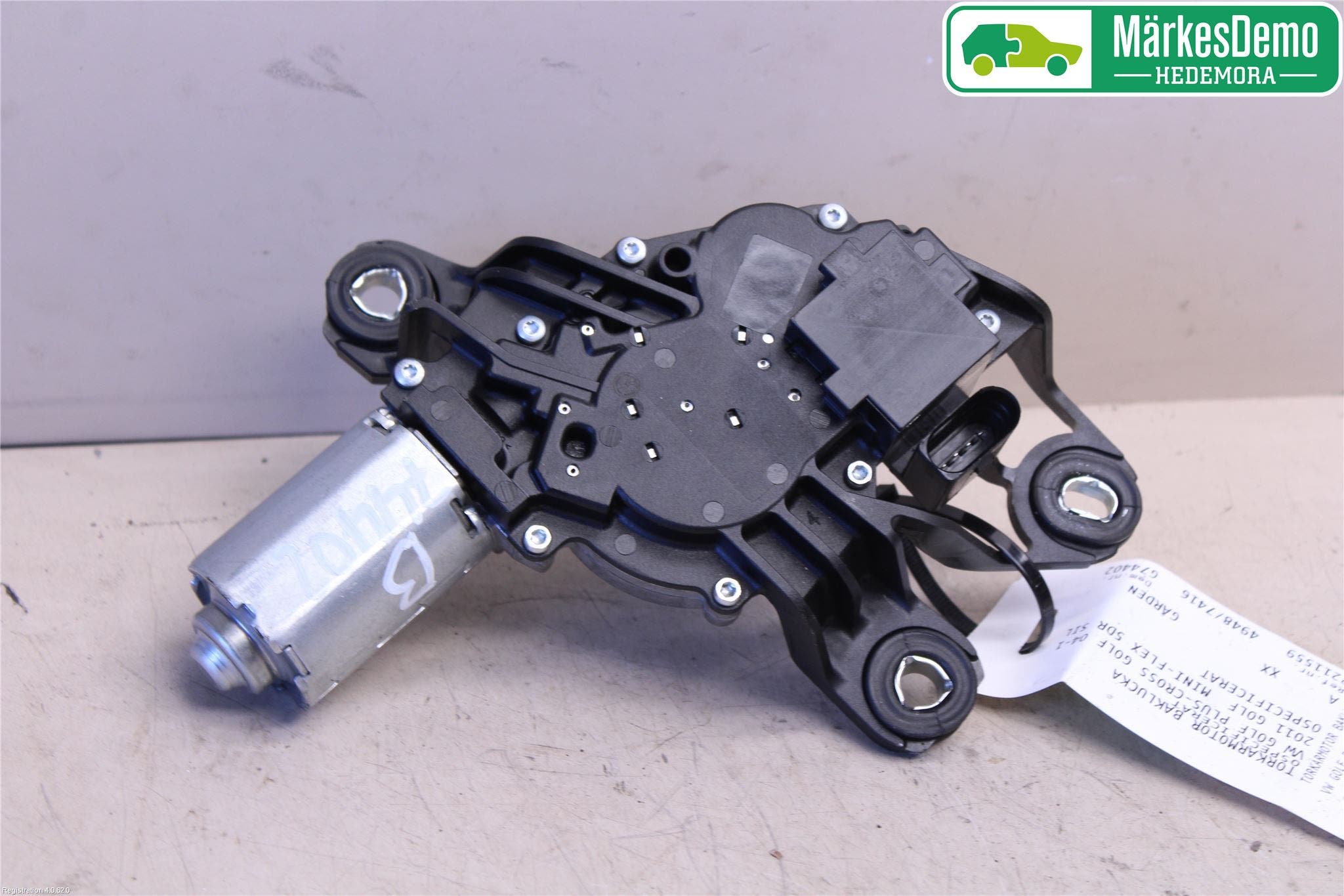 Volkswagen VW GOLF PLUS/CROSS GOLF 04-14 Torkarmotor Baklucka