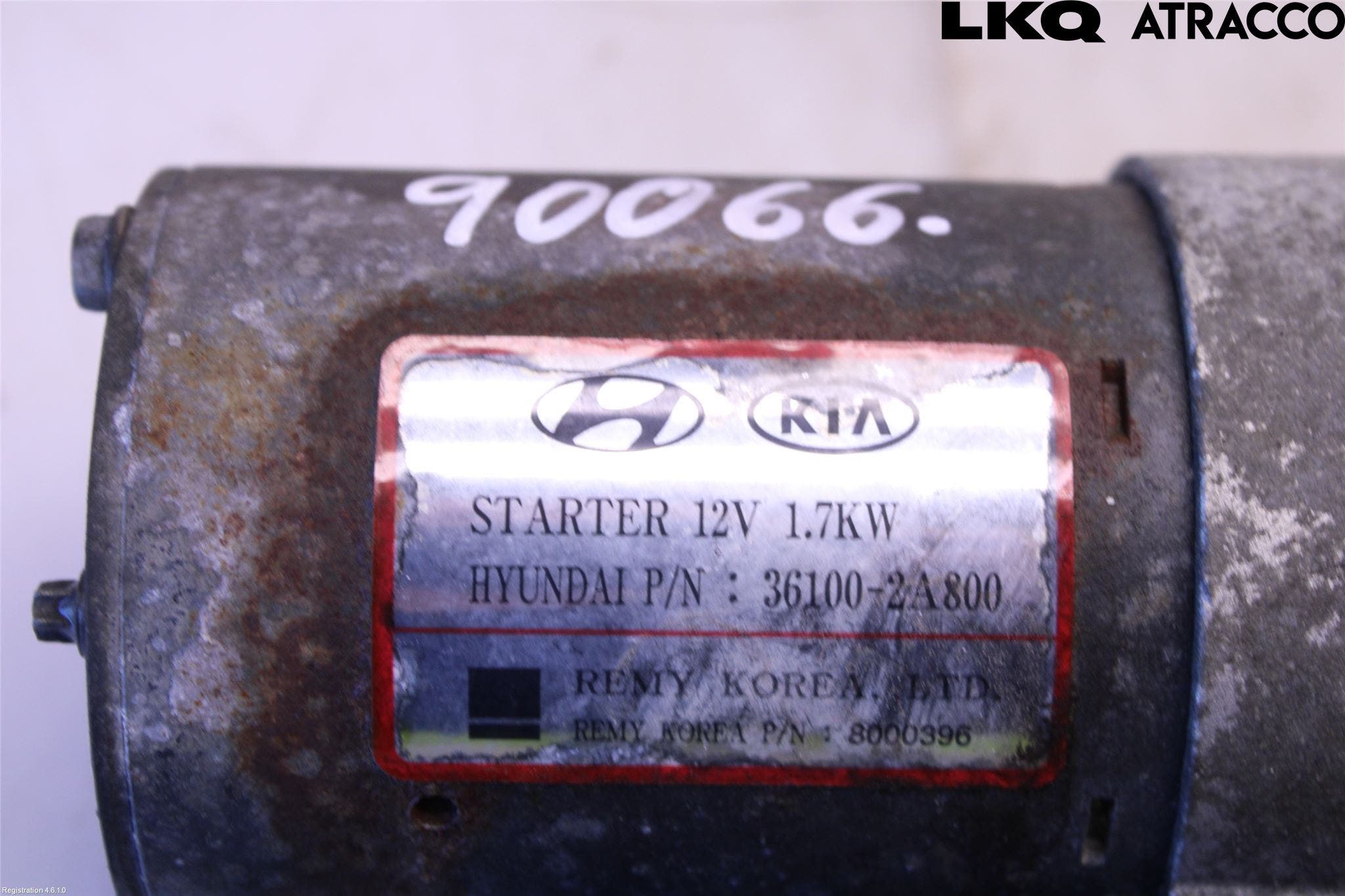 Kia SPORTAGE (SL) 11-15 Startmotor Diesel