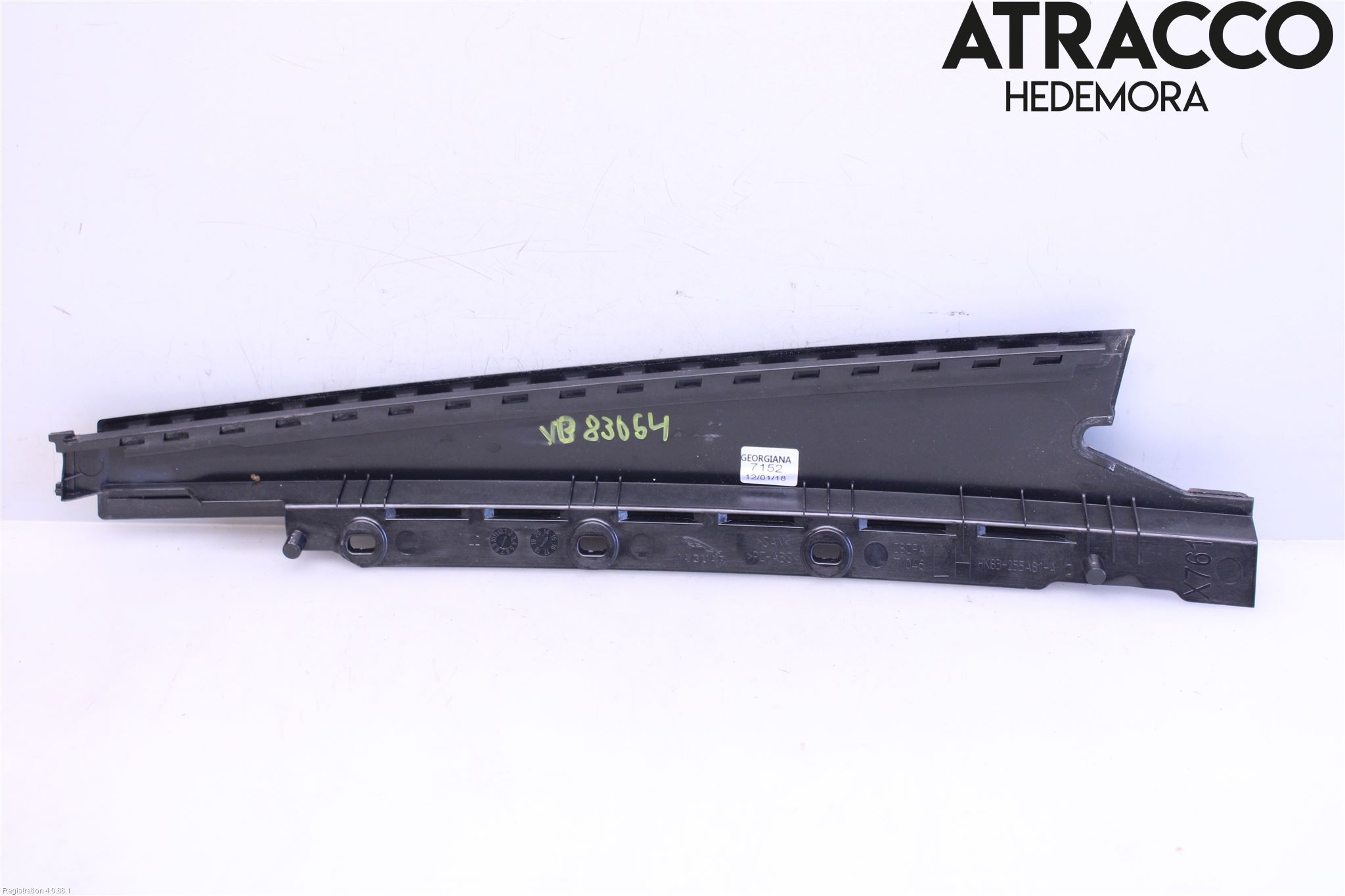 Jaguar F-PACE Dörr Dekorlist Bak Vä