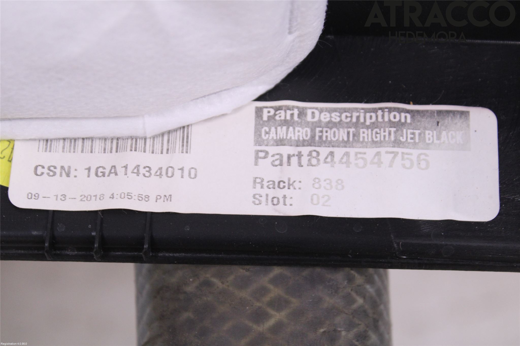 Chevrolet CAMARO Dörrklädsel Hö