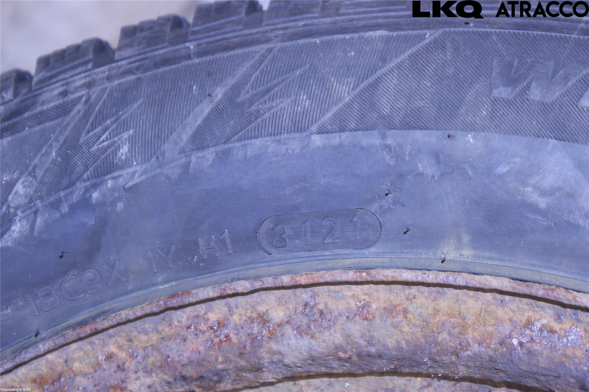 Toyota AVENSIS 09-15 Vinterdäck Plåtfälg 4St