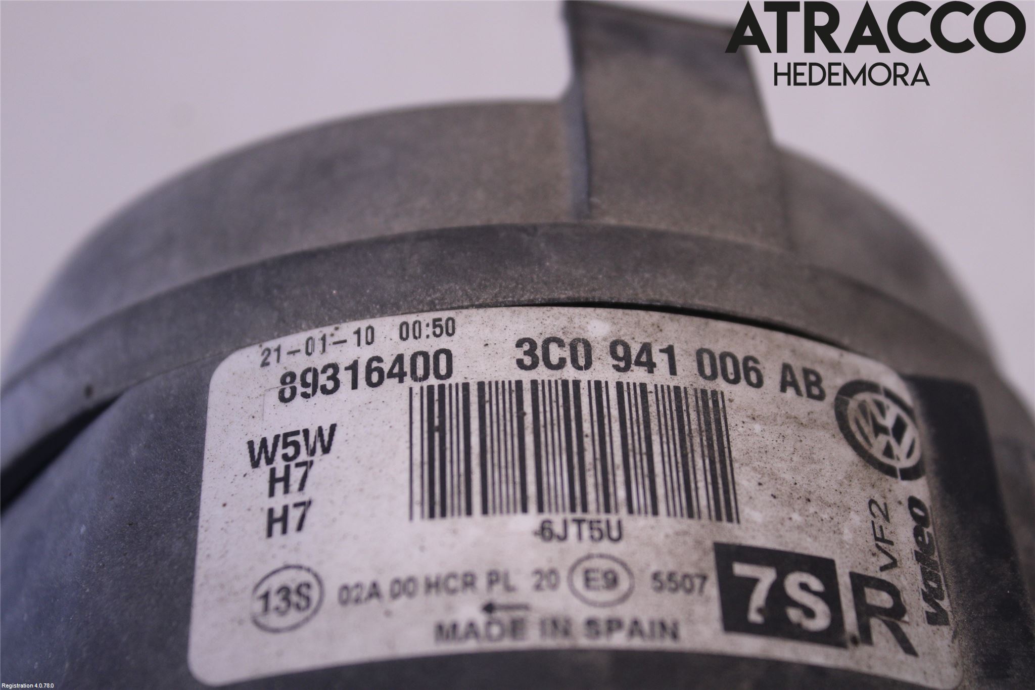 Volkswagen VW PASSAT 05-11 Strålkastare Höger