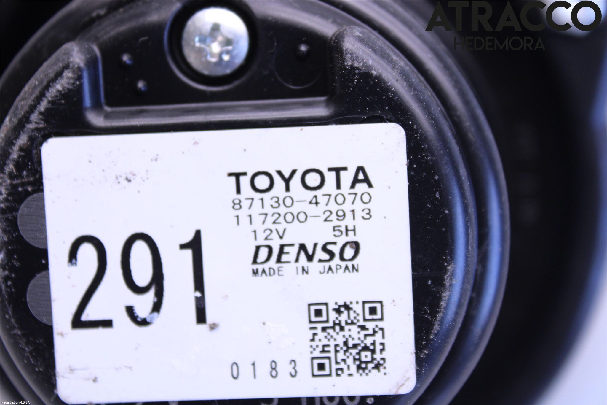 Toyota PRIUS NWH20 04-08 Värmefläkt