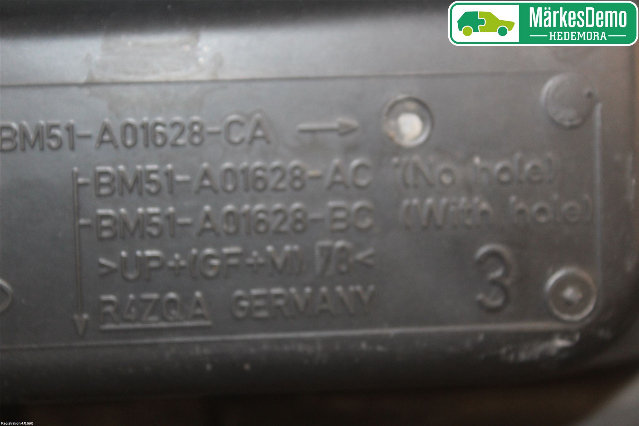 Ford FOCUS 11-14 Torpedplåt-Torpedplast