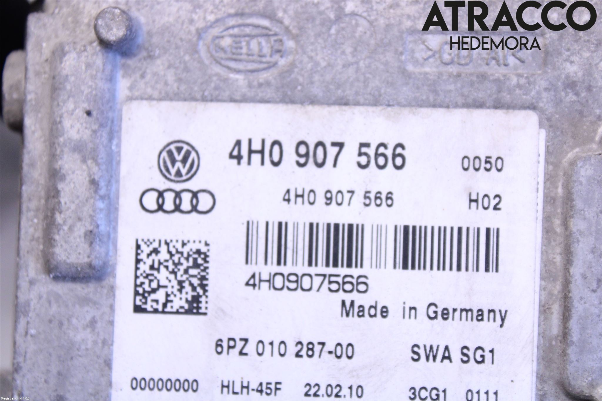 Audi A8/S8 4H 10-17 Sensor Aktivt Kollisionsskydd
