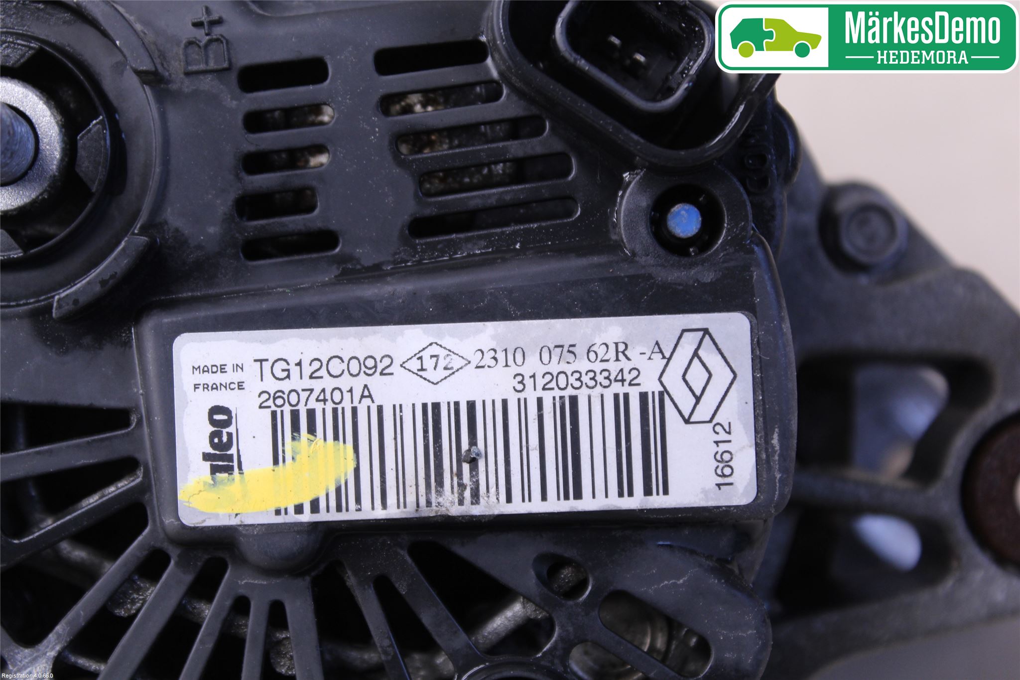 Dacia LODGY 12-18 Generator