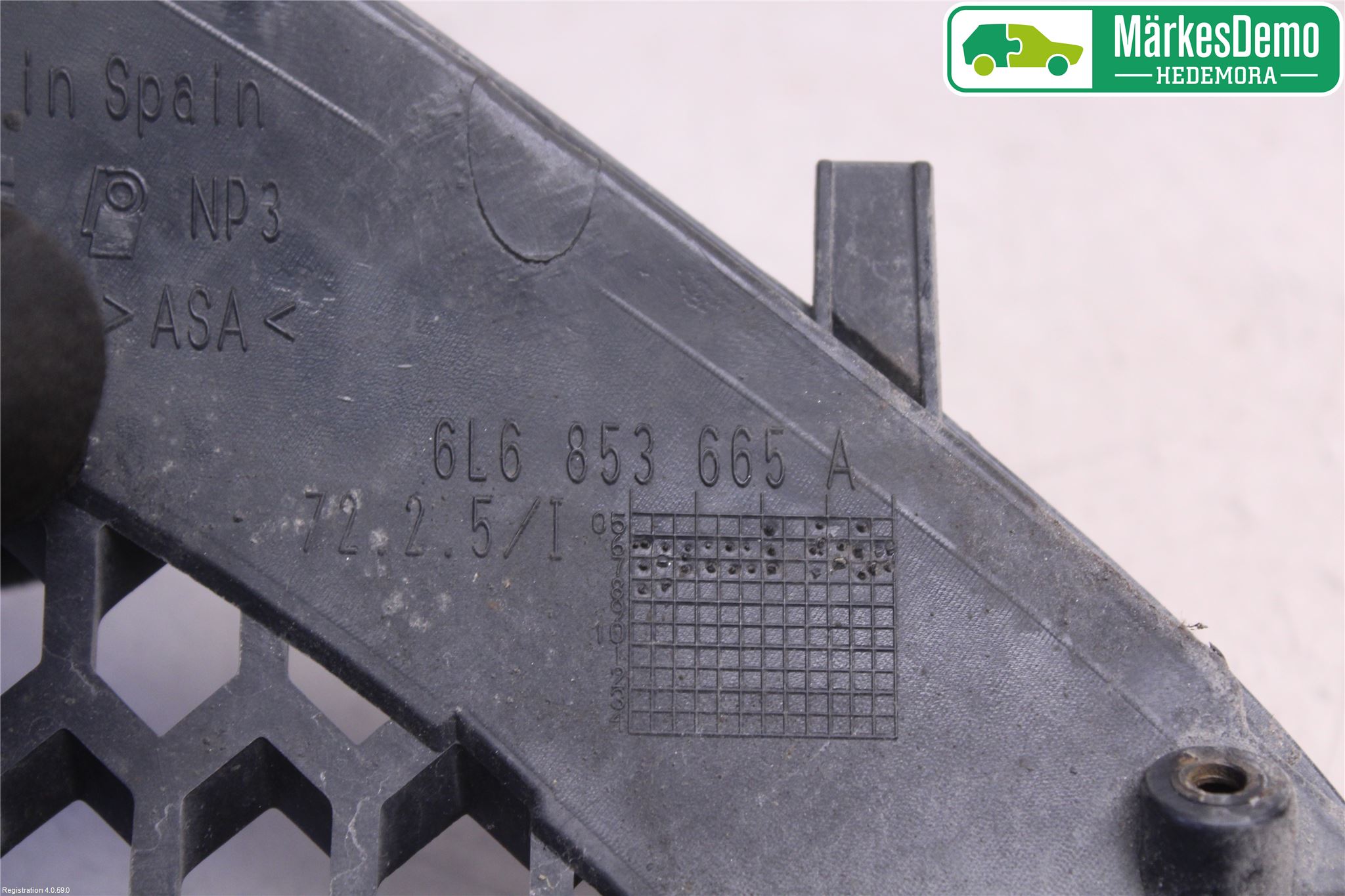 Seat IBIZA III 06-08 Dimljussarg Fram
