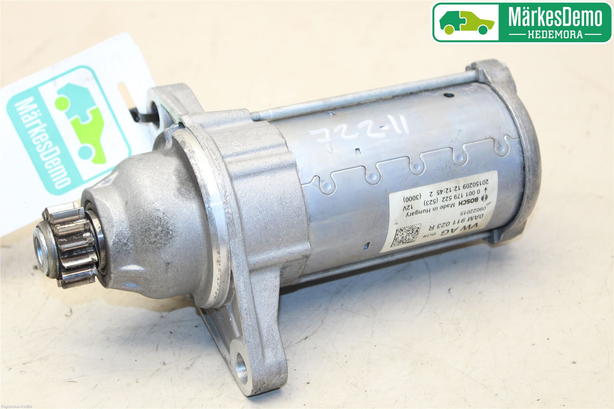 Volkswagen VW GOLF / E-GOLF VII 13-20 Startmotor
