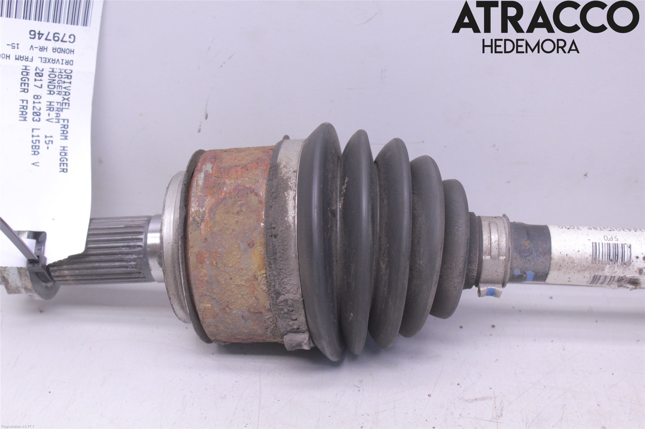 Honda HR-V 15-21 Drivaxel Fram Höger