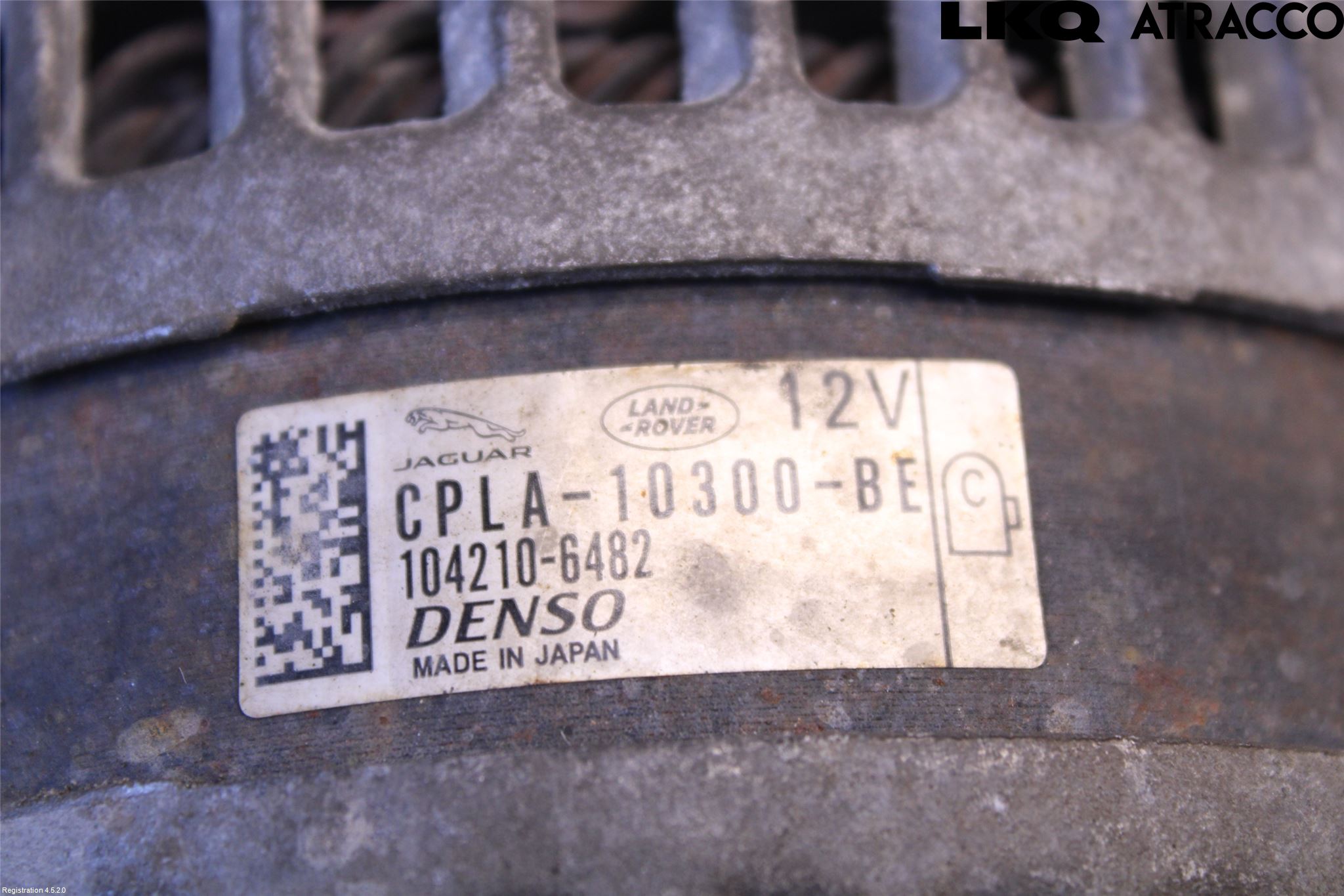 Landrover RANGE ROVER SPORT (L494) 14-22 Generator