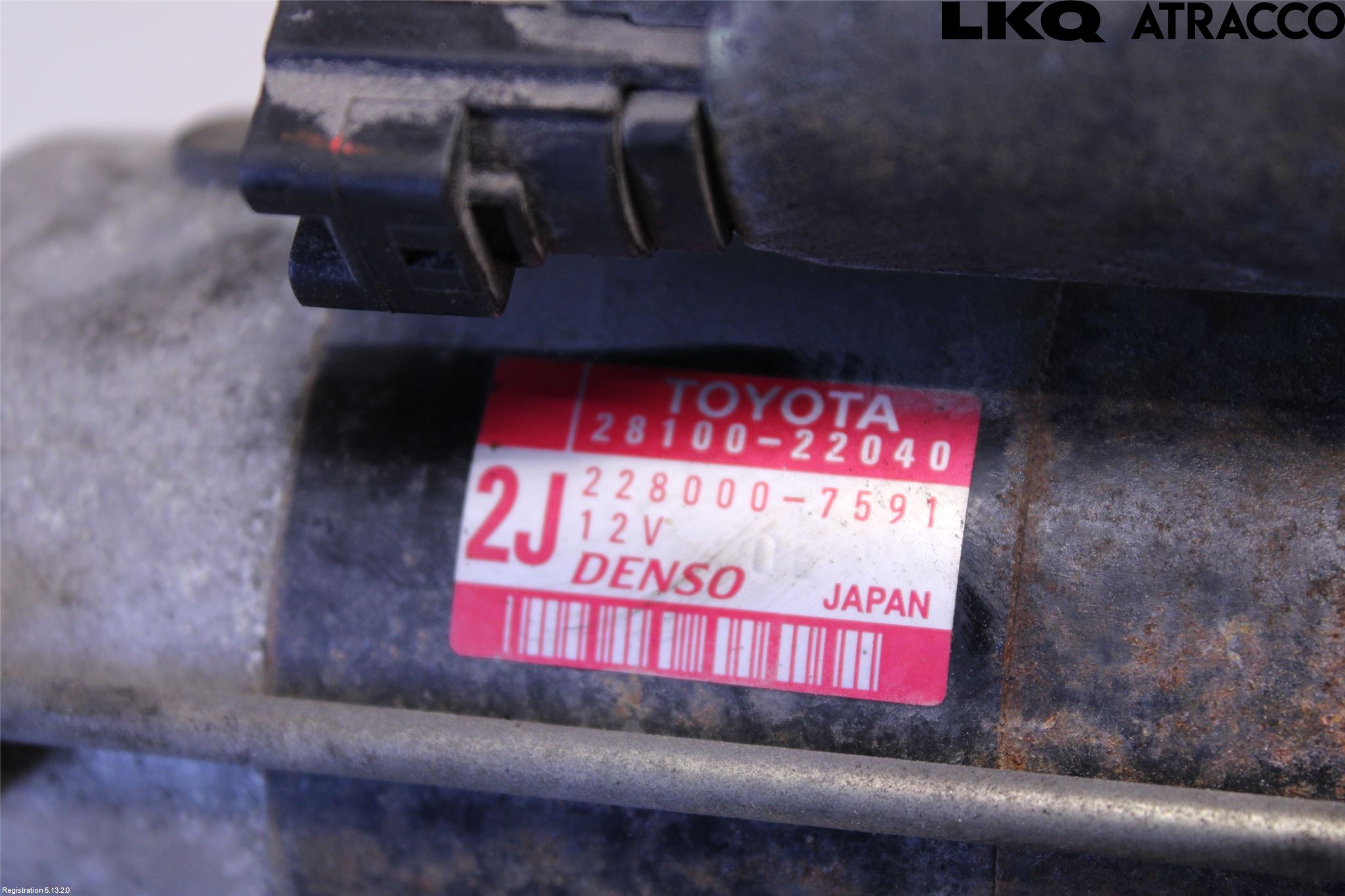Toyota COROLLA 02-07 Startmotor