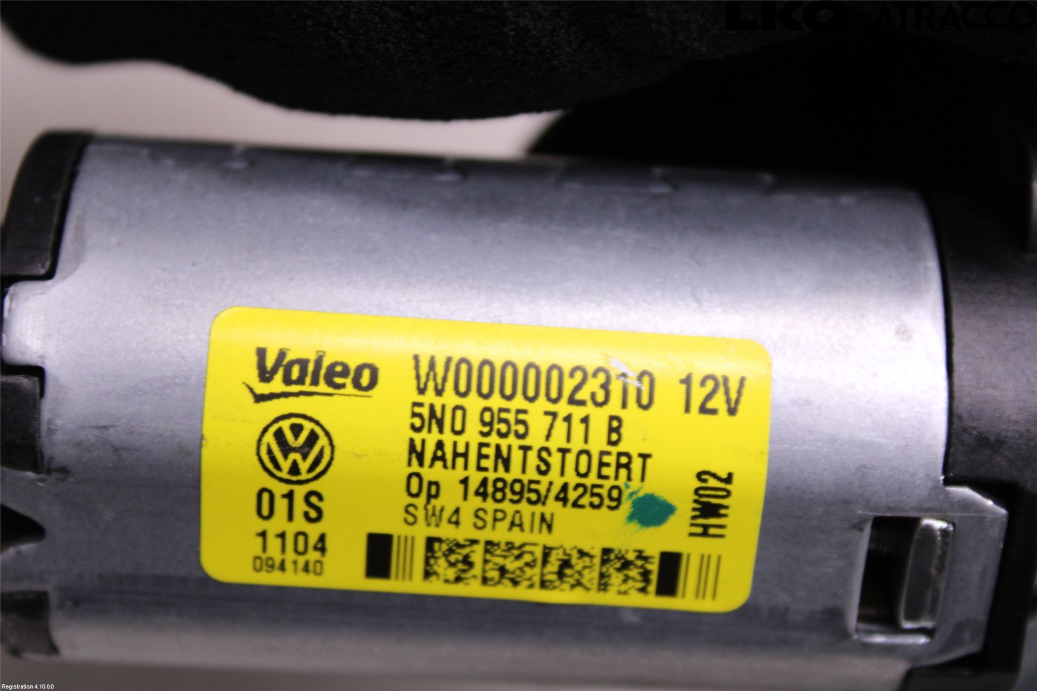 Volkswagen VW TIGUAN 07-16 Torkarmotor Baklucka