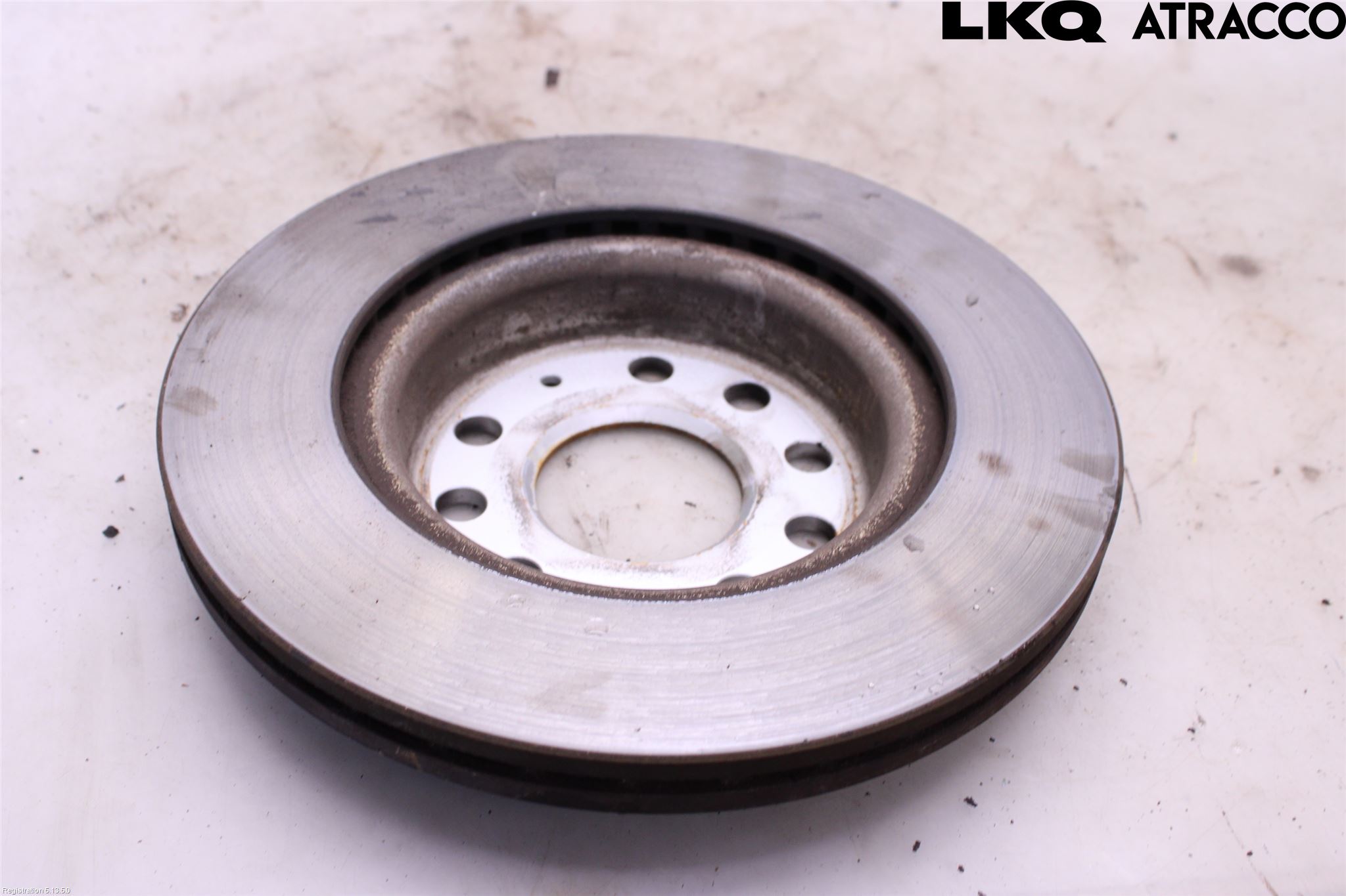 Volkswagen VW GOLF VI 09-13 Bromsskiva Fram