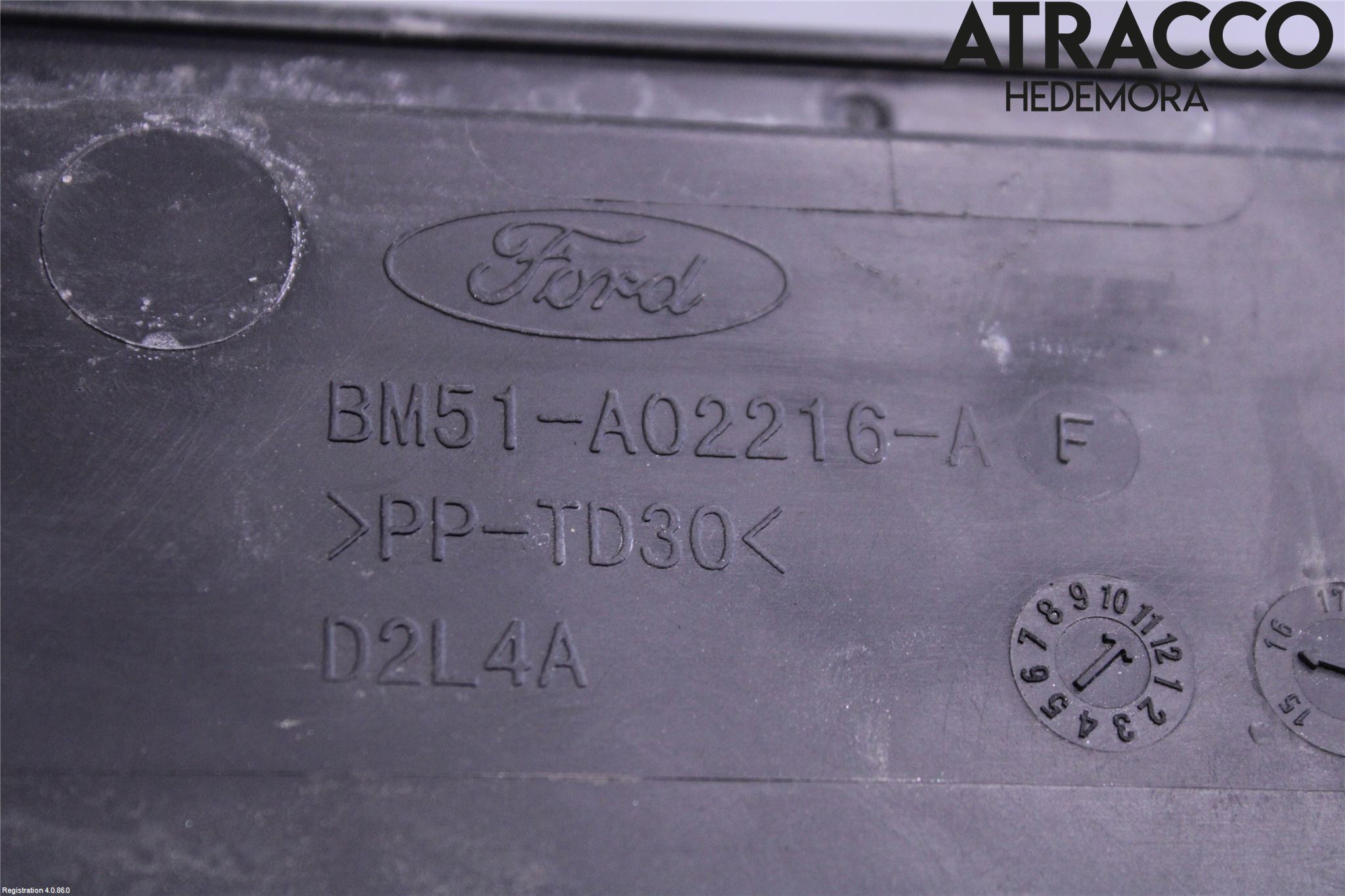 Ford FOCUS 15-18 Torpedplåt-Torpedplast